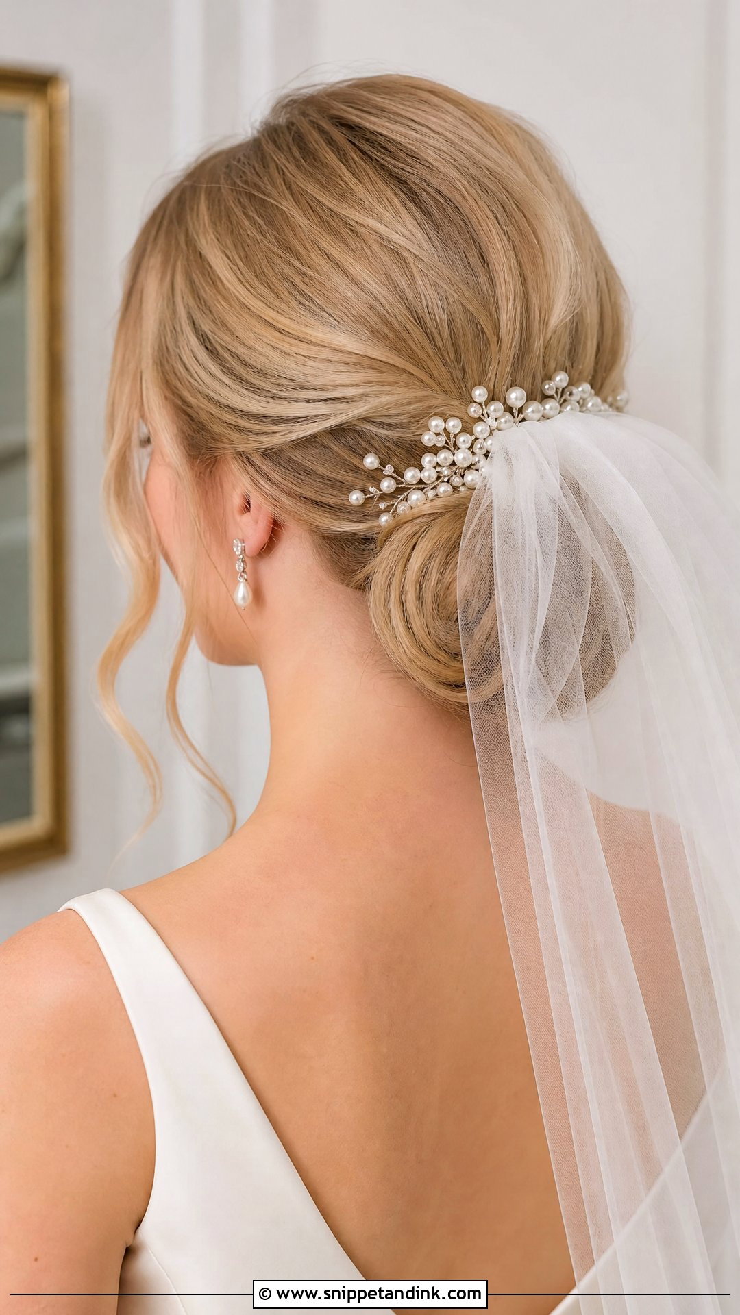Traditional Bridal Bun - Snippet and Ink - 15 Bridal Traditional Hairstyle Ideas