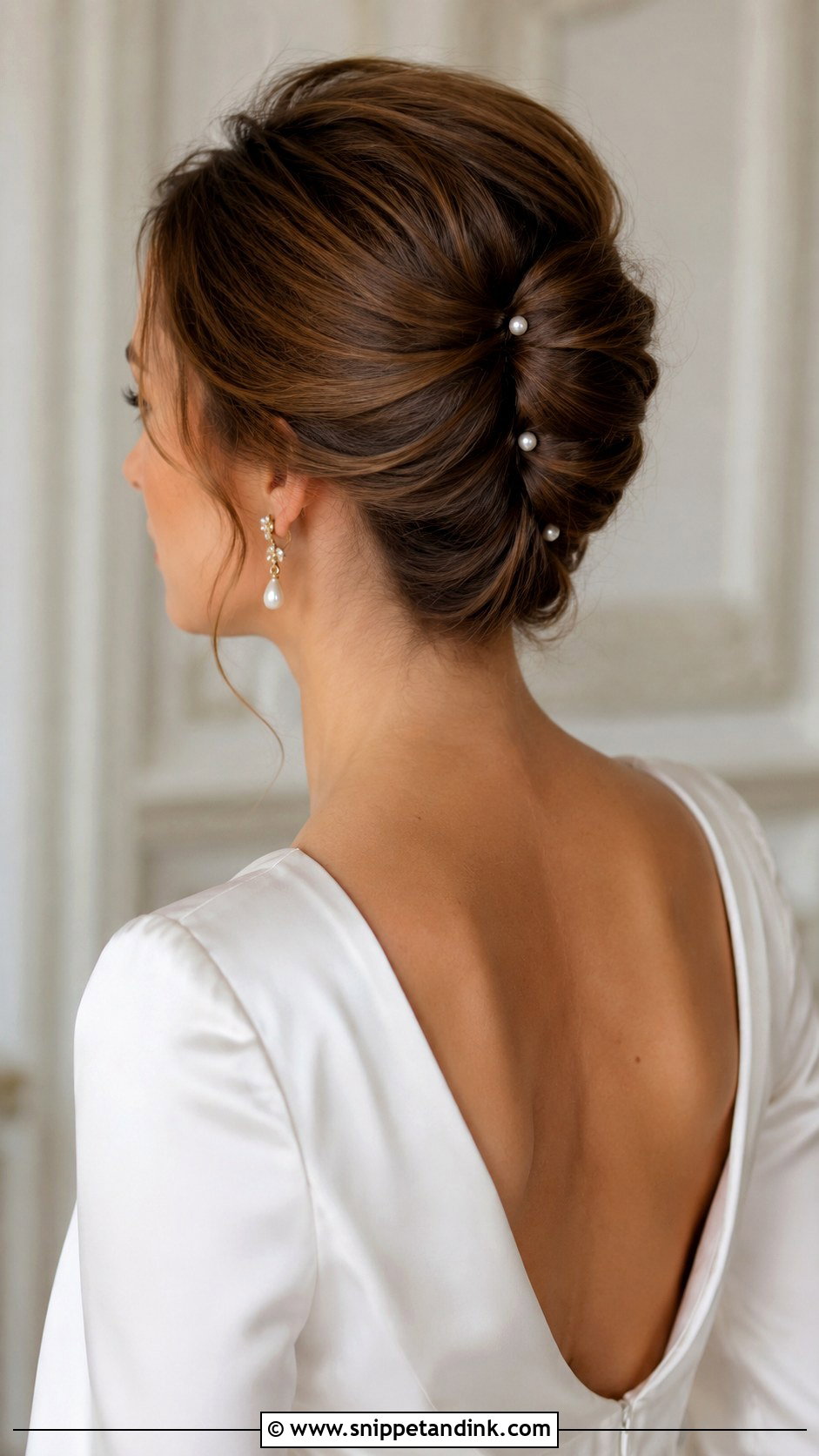 Traditional Bridal French Twist - Snippet and Ink - 15 Traditional Marriage Hairstyle Ideas