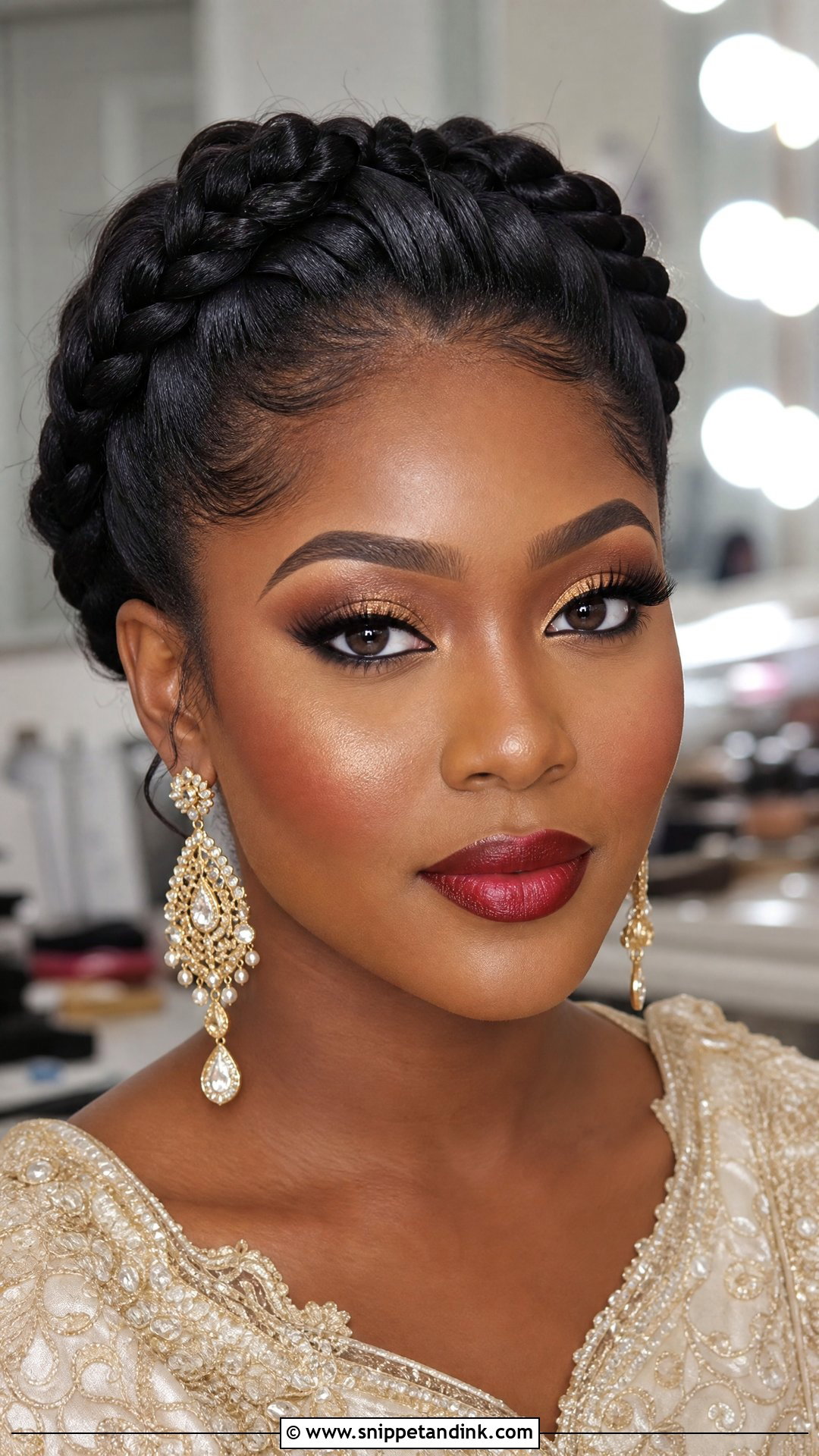Traditional Bridal Makeup For Dark Skin - Snippet and Ink - 25 Black Bridal Makeup Dark Skin Ideas