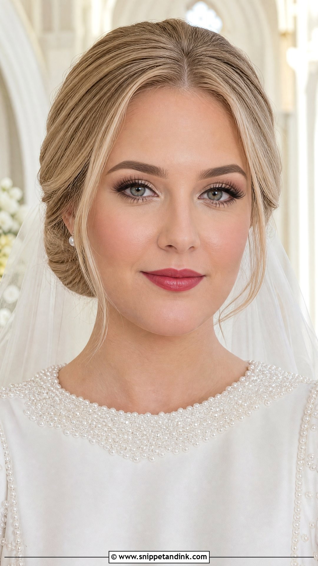 Traditional Bridal Makeup With White Dress - Snippet and Ink - 20 Traditional Wedding Makeup Ideas