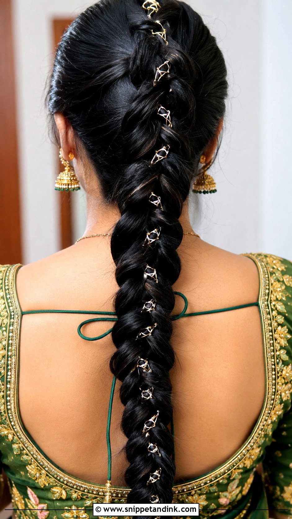 Traditional Dutch Braid - Snippet and Ink - 35 Mehndi Hairstyles