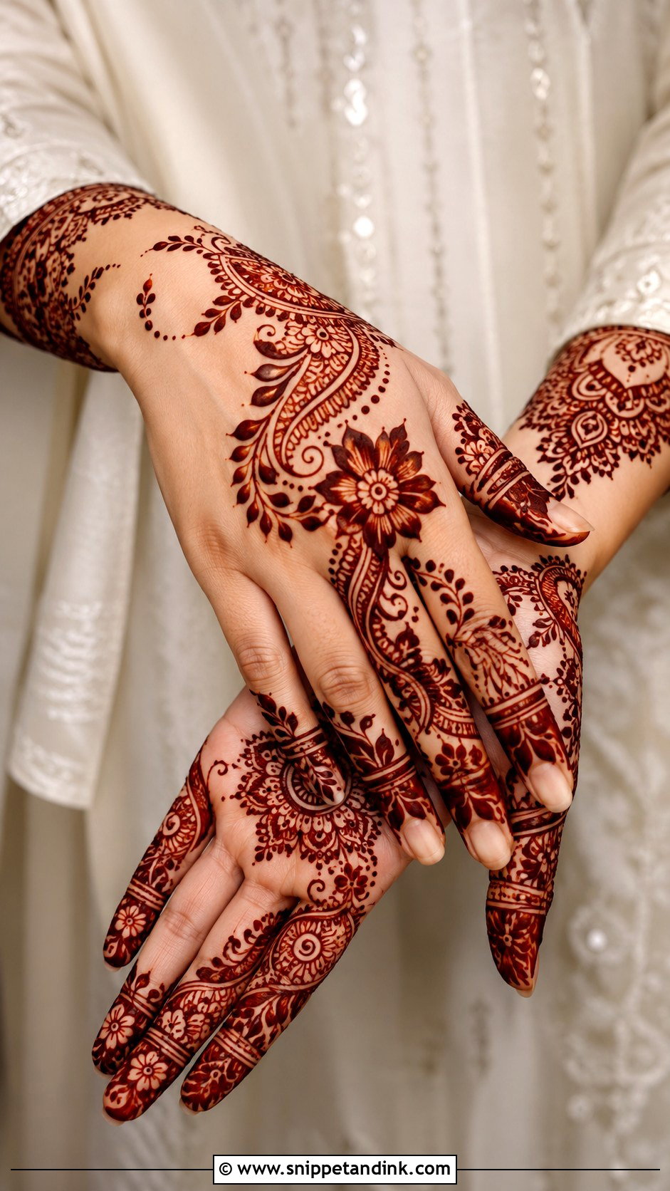 Traditional Eid Mehndi Design - Snippet and Ink - 35 Traditional Mehndi Designs