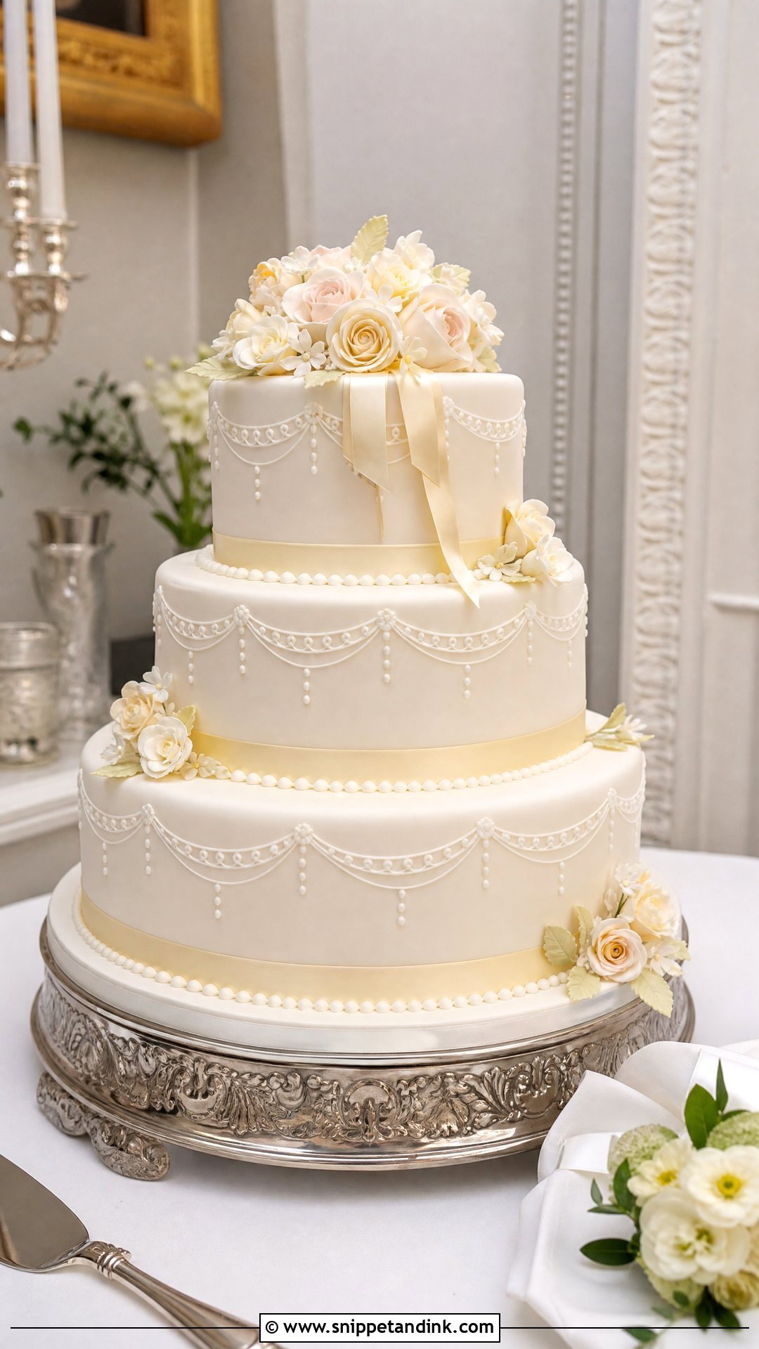 Traditional Fruit Wedding Cake - Snippet and Ink - 20 Traditional Wedding Cakes