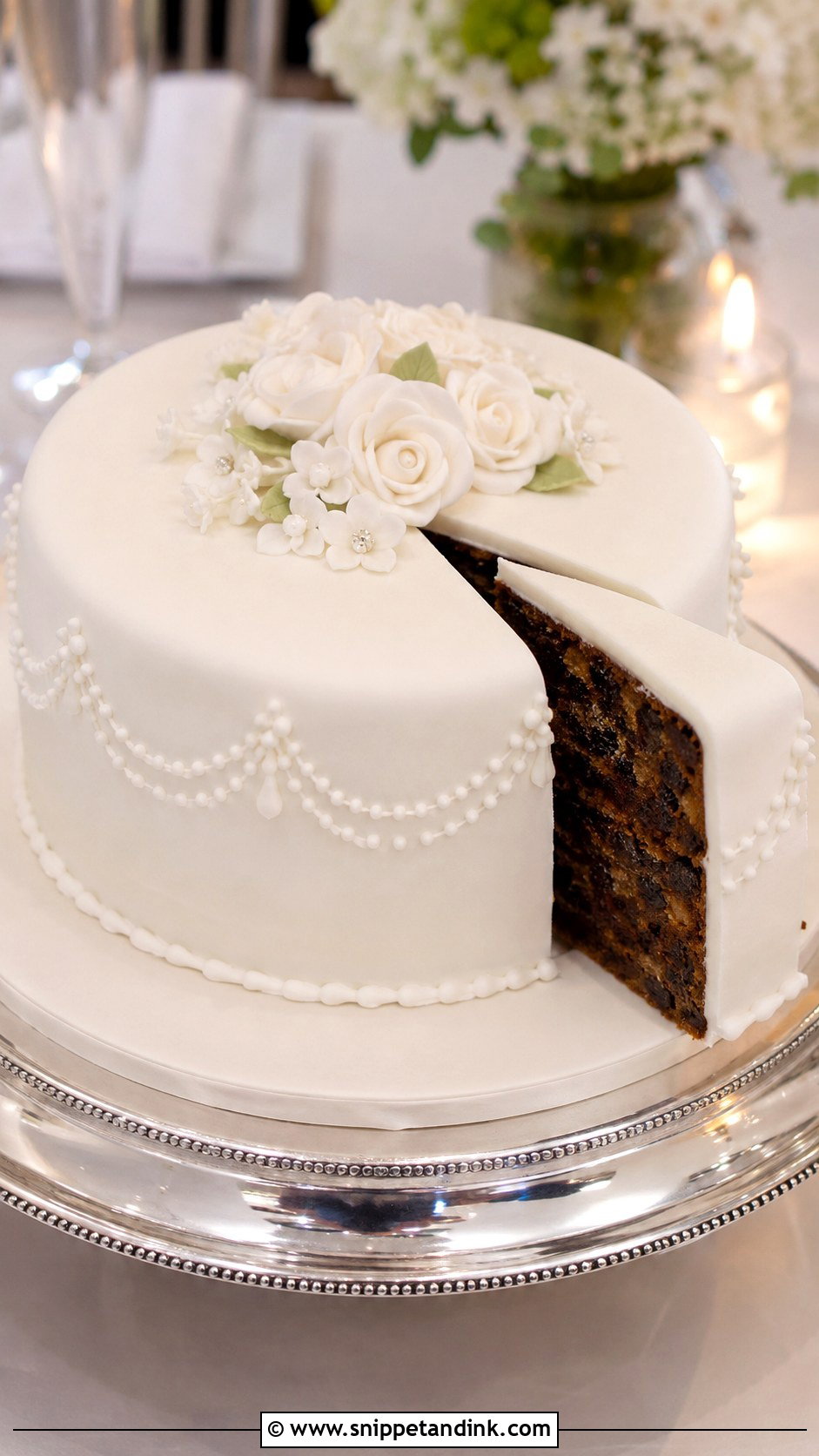Traditional Fruit Wedding Cake - Snippet and Ink - 20 Classic Wedding Cake Recipe