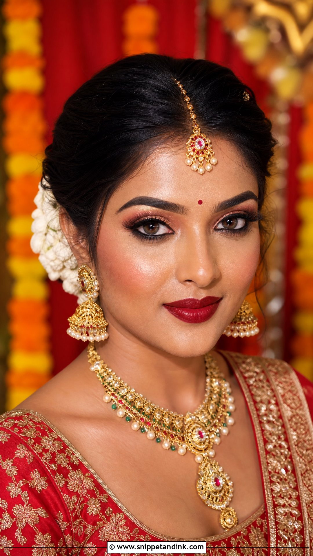 Traditional Indian Bridal Makeup - Snippet and Ink - 20 Traditional Wedding Makeup Ideas