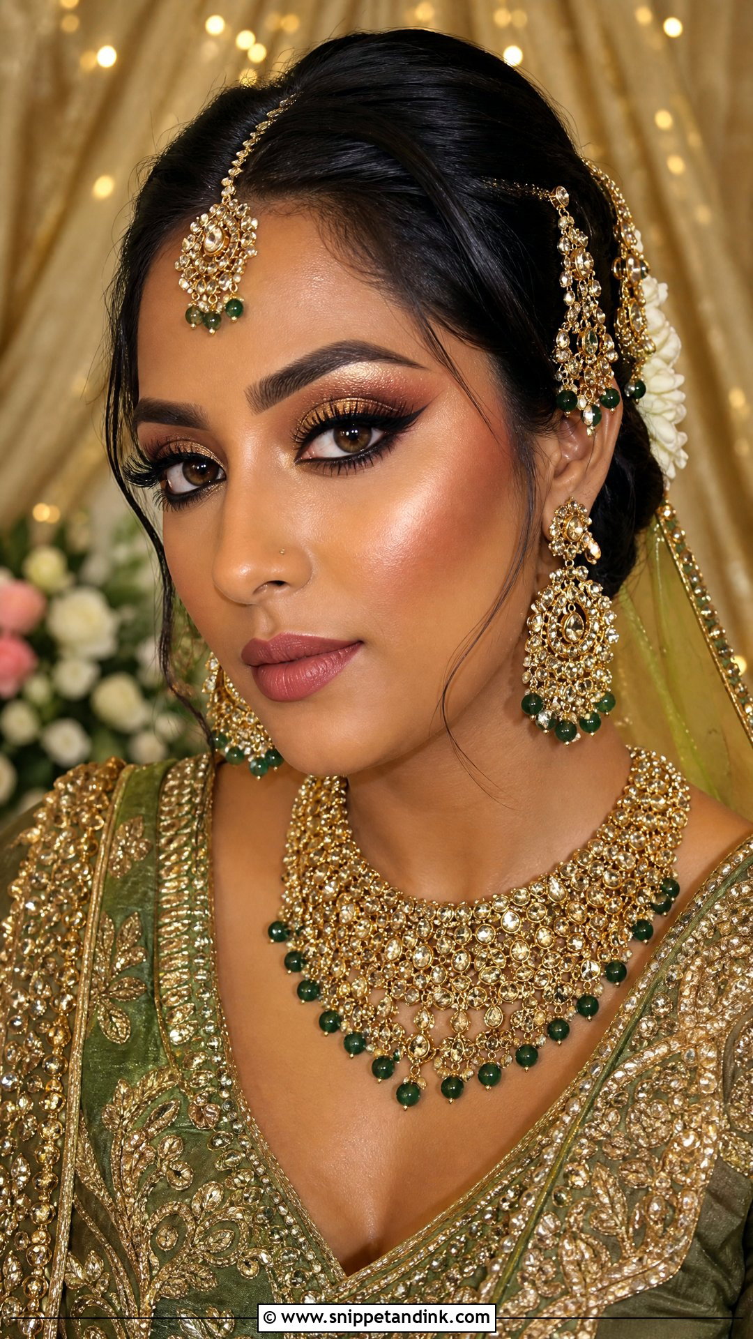Traditional Mehndi Bridal Makeup - Snippet and Ink - 20 Mehndi Bridal Makeup Ideas