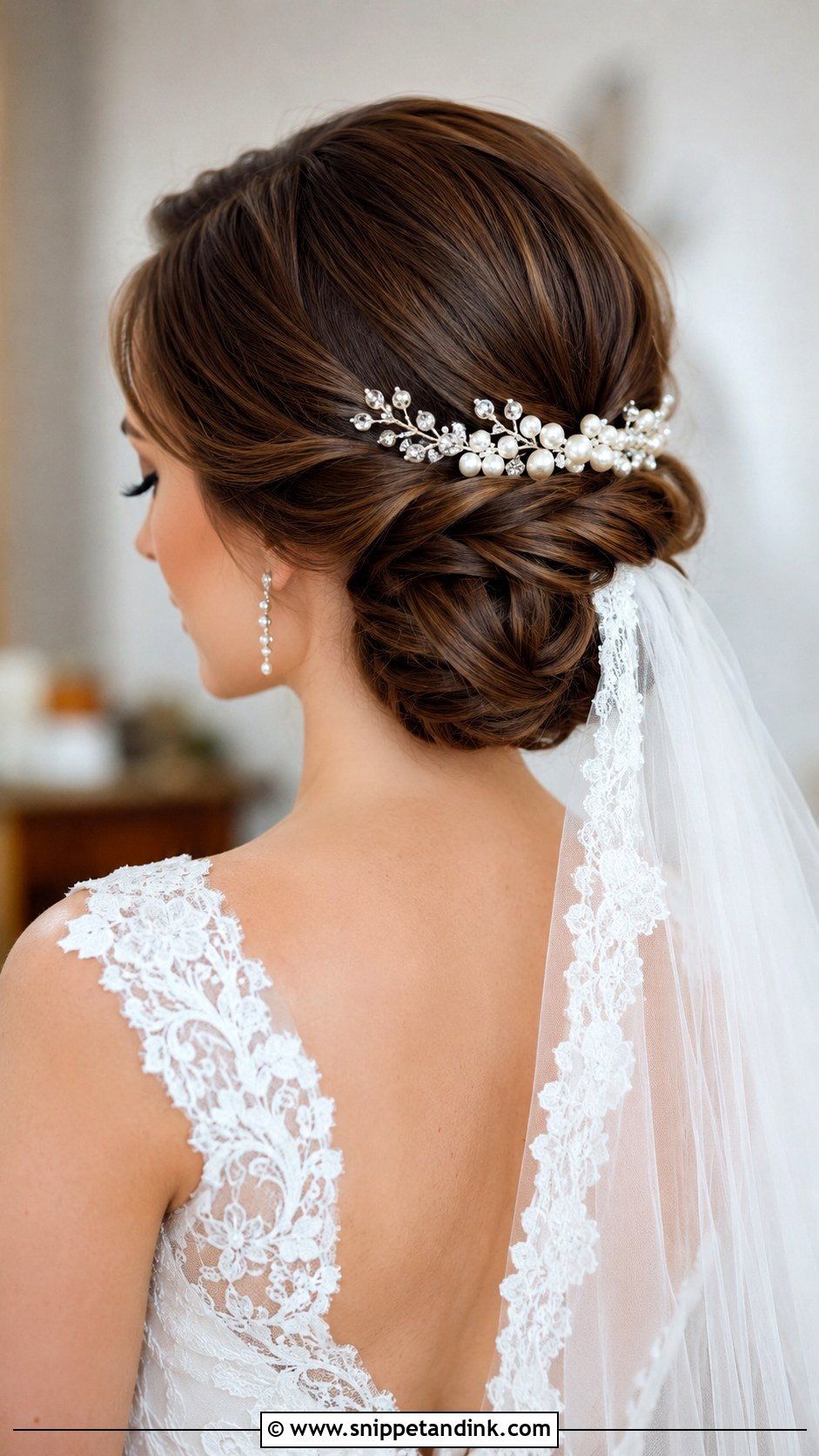 Traditional Wedding Chignon - Snippet and Ink - 15 Traditional Wedding Hair Ideas