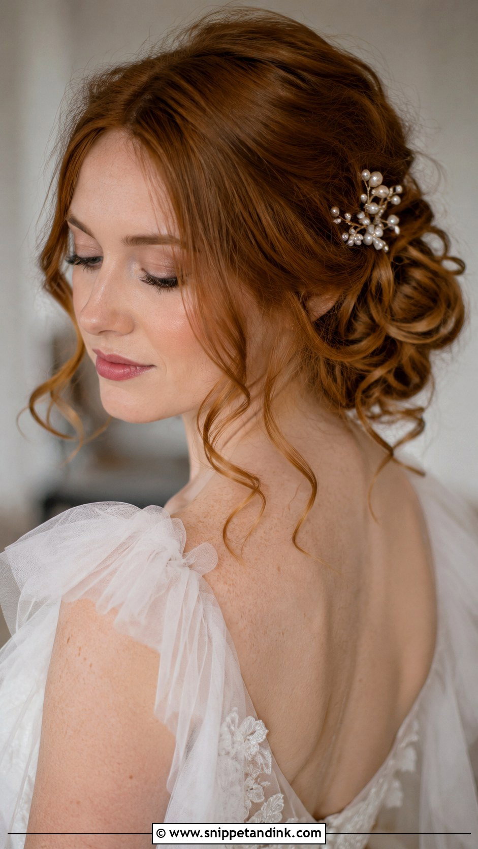 Traditional Wedding Loose Updo - Snippet and Ink - 15 Traditional Wedding Hair Ideas