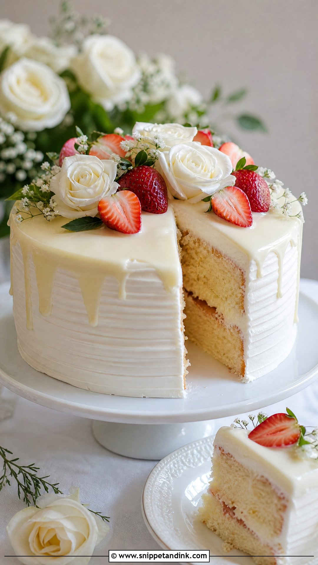 Tres Leches Mexican Wedding Cake - Snippet and Ink - 20 Mexican Wedding Cakes