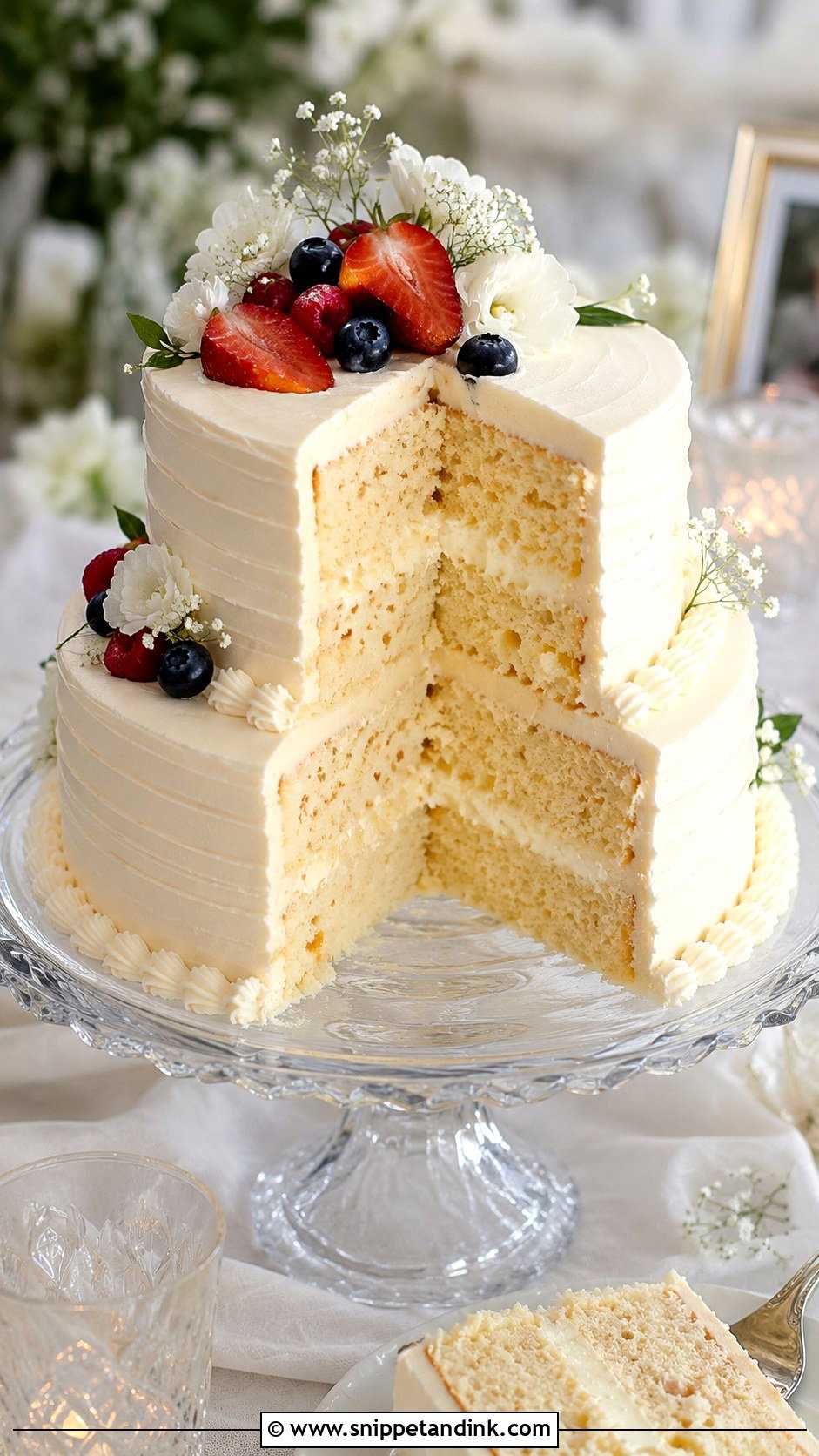 Tres Leches Wedding Cake - Snippet and Ink - 20 Classic Wedding Cake Recipe