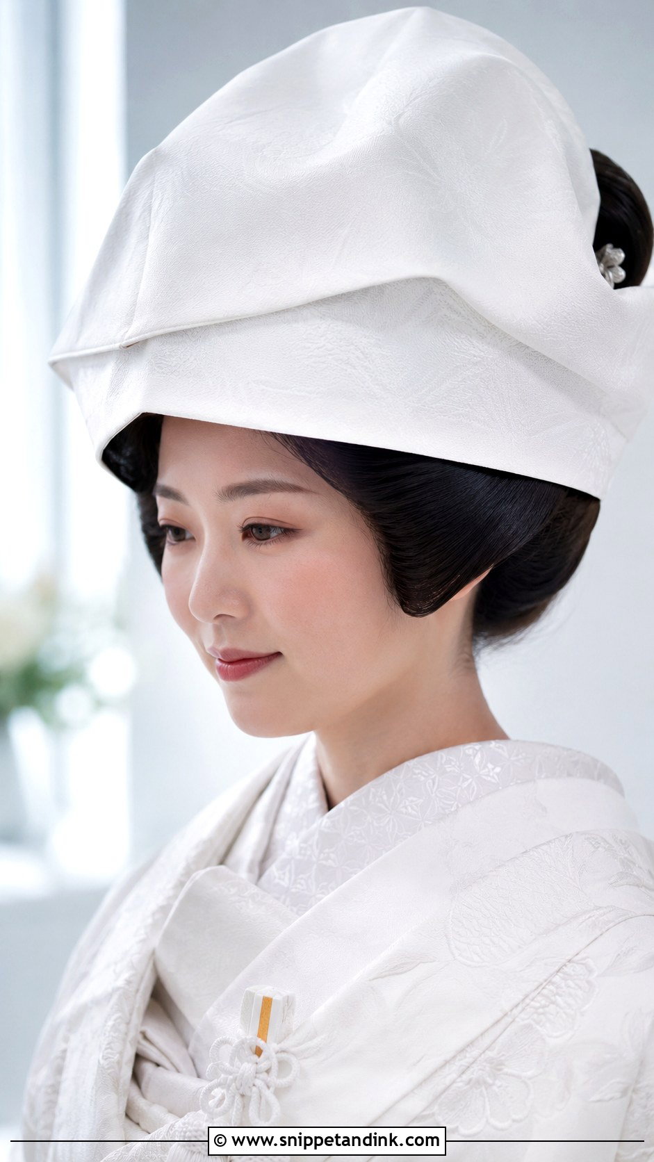 Tsunokakushi Wedding Hair - Snippet and Ink - 15 Japanese Wedding Hair Ideas