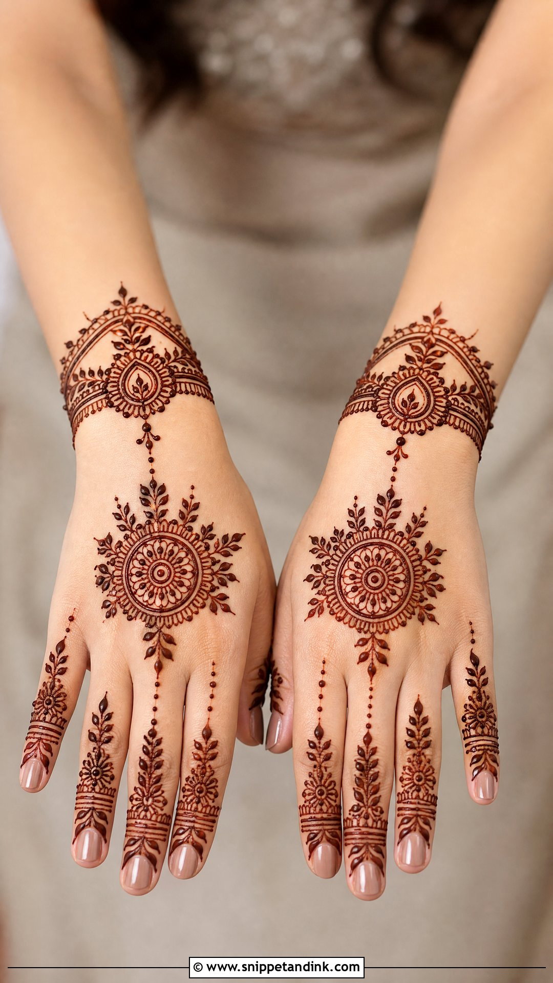 Tulsi Vivah Bracelet Mehndi Design - Snippet and Ink - 20 Tulsi Vivah Mehndi Design Ideas