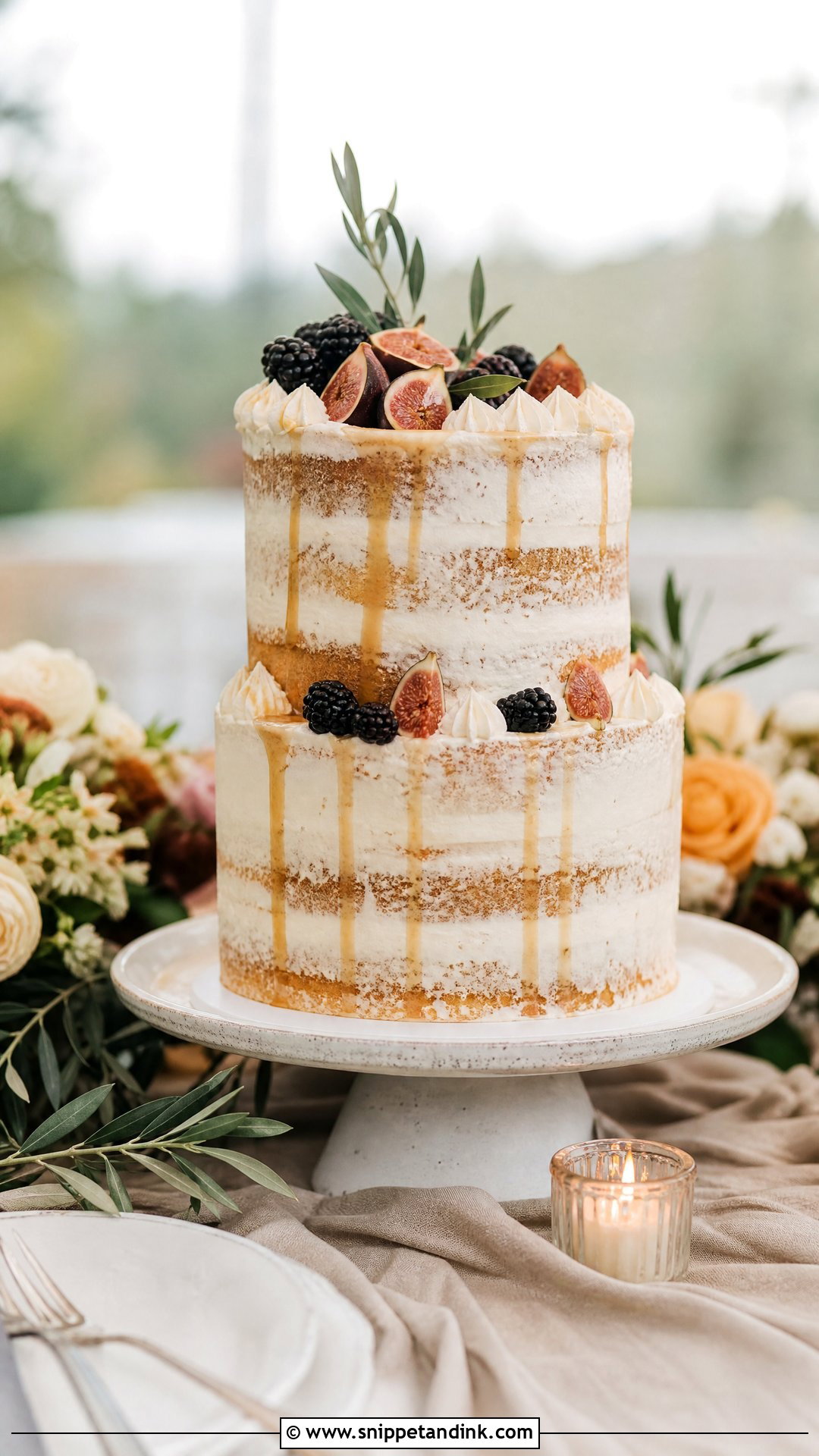 Tuscan Wedding Cake - Snippet and Ink - 25 Italian Wedding Cakes
