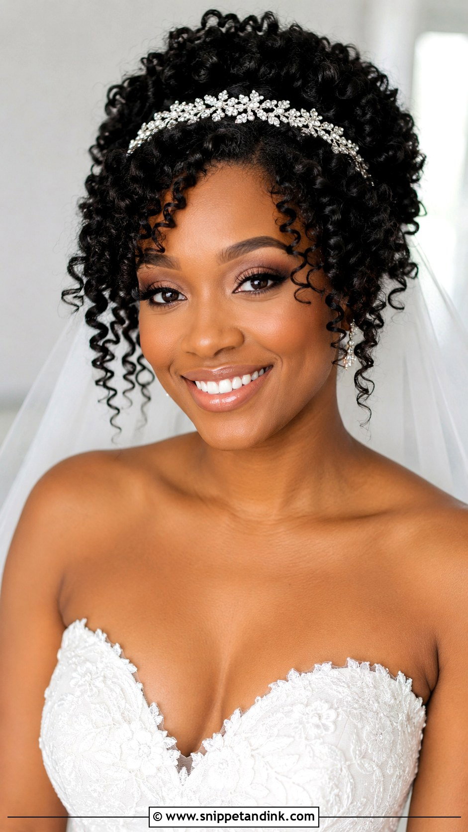 Twist Out Wedding Hairstyle - Snippet and Ink - 20 Wedding Hairstyles for Natural Hair