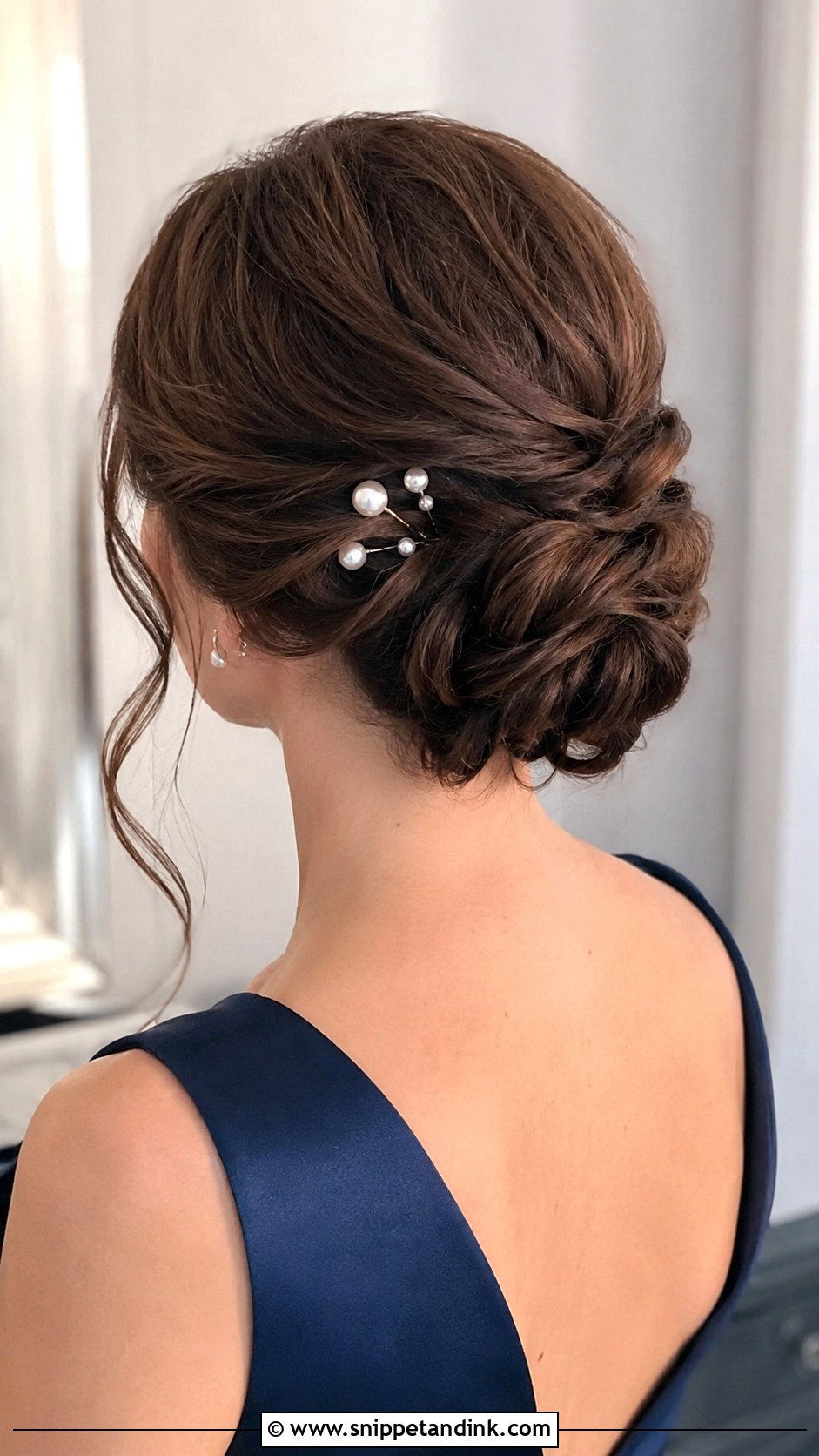 Twisted Back Bob Updo - Snippet and Ink - 25 Wedding Guest Hairstyles Short Hair