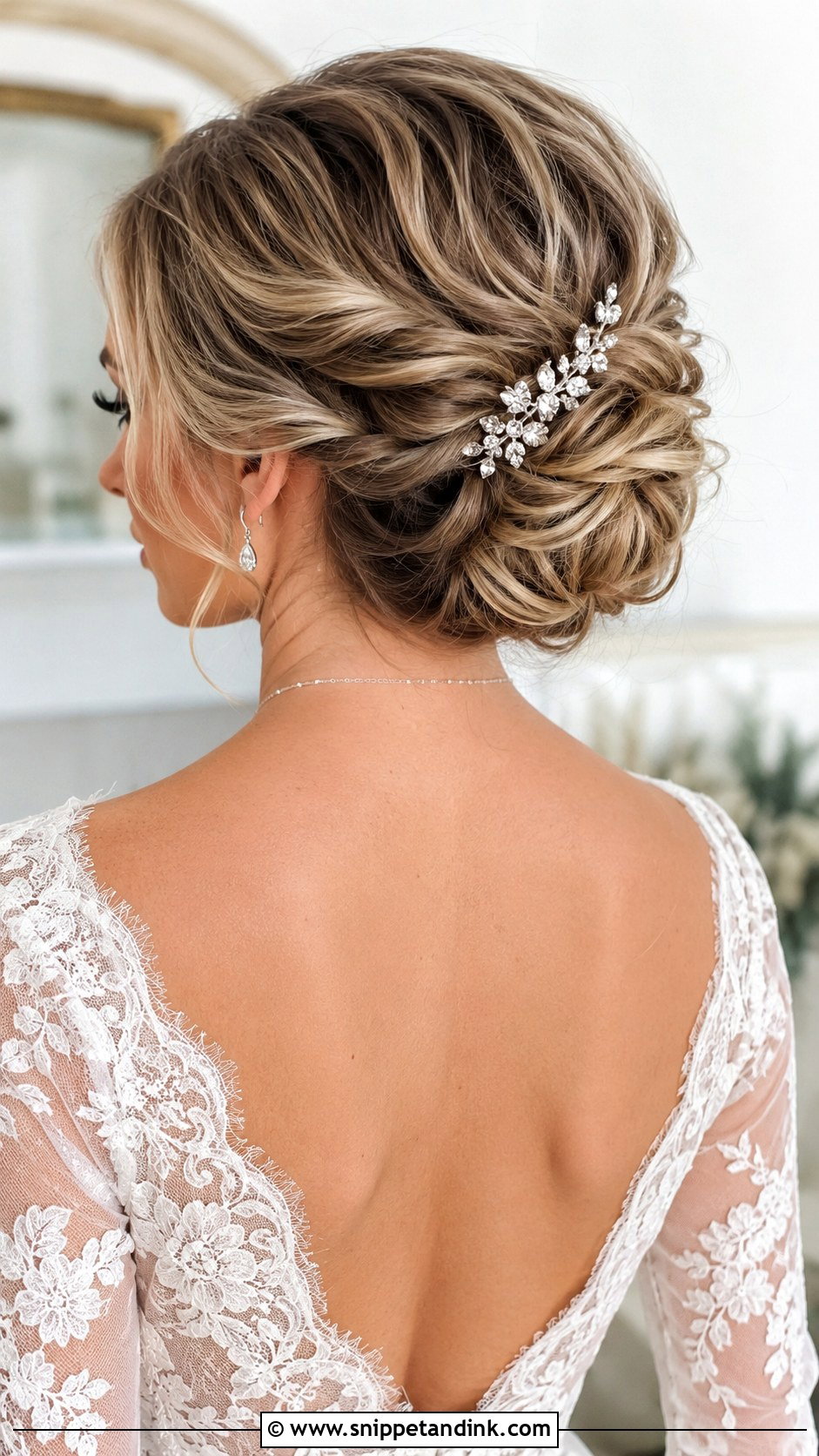 Twisted Back Bob With Volume - Snippet and Ink - 30 Short Hairstyle Women Wedding Ideas