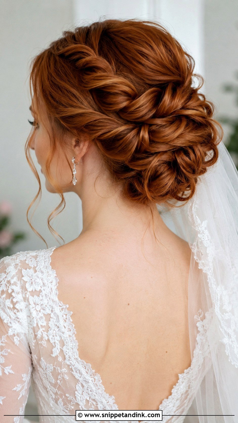 Twisted Braid Bridal Updo - Snippet and Ink - 20 Wedding Hair with Braids