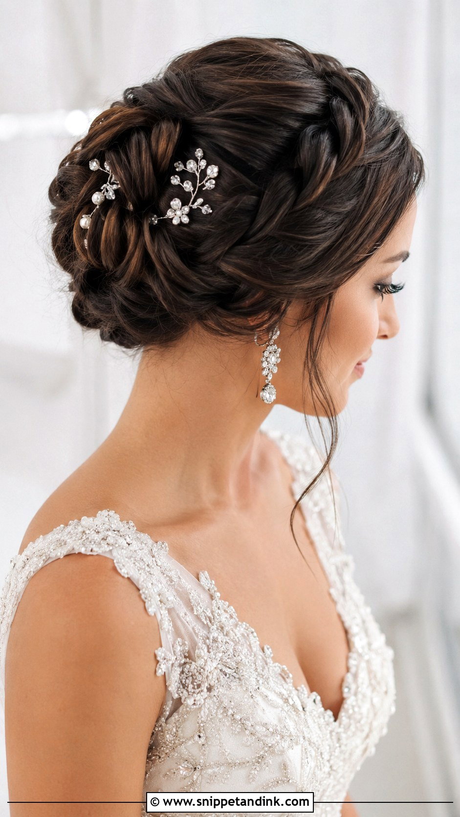 Twisted Braid Updo - Snippet and Ink - 20 Bridal Braid Hairstyle Ideas