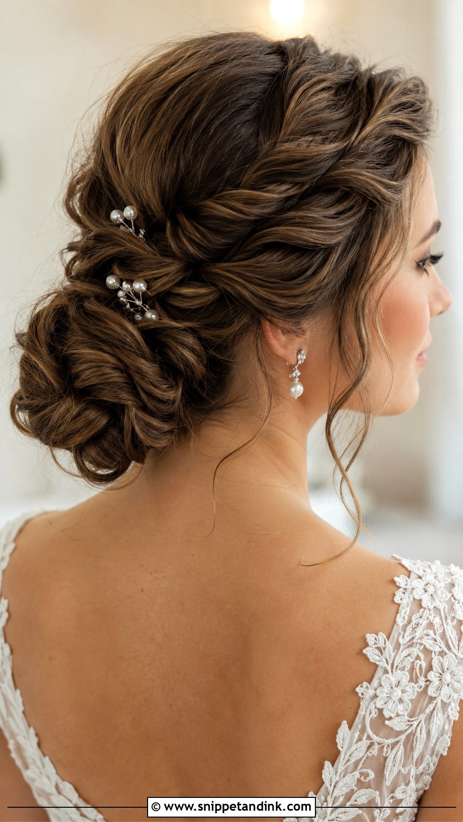 Twisted Braid Updo - Snippet and Ink - 20 Bridal Updo with Braid Ideas