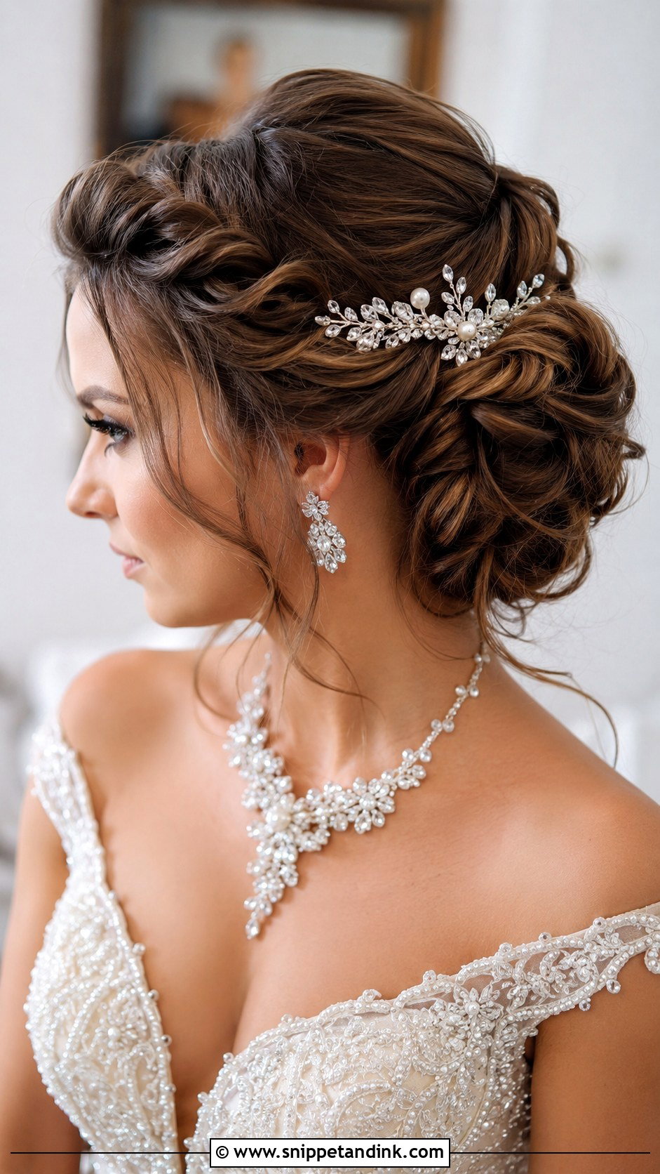 Twisted Braid Updo - Snippet and Ink - 20 Bride Braid Ideas
