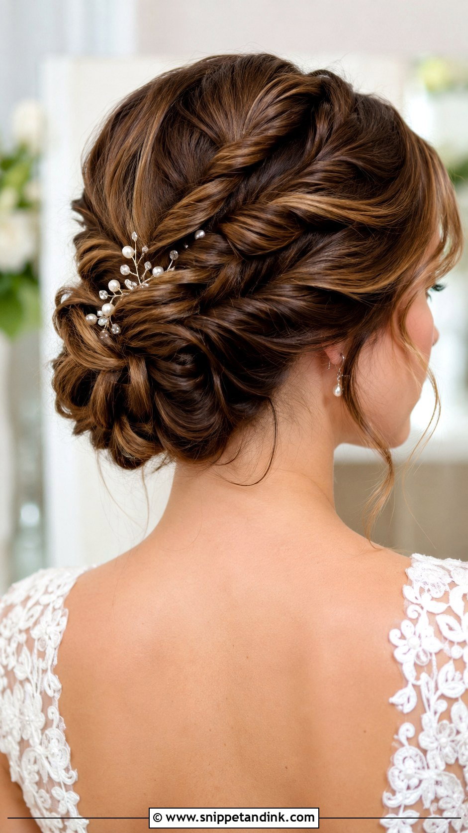 Twisted Braid Updo - Snippet and Ink - 20 Braid Hairstyle for Wedding Ideas