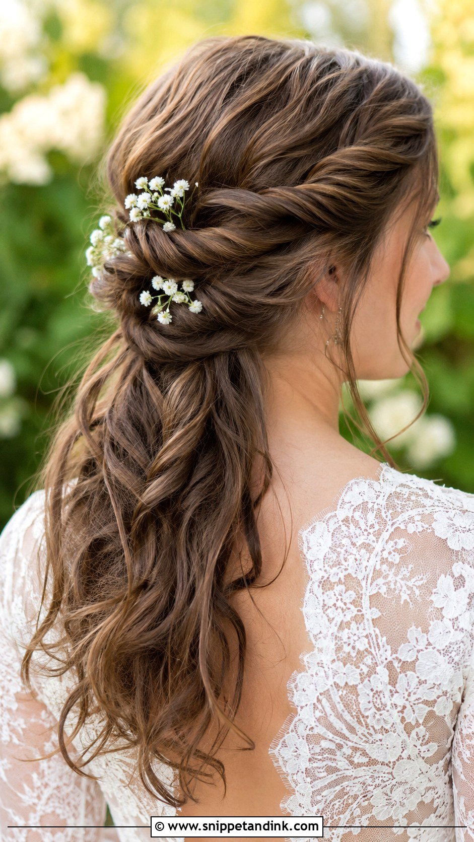 Twisted Braid Wedding Hairstyle - Snippet and Ink - 25 Braided Wedding Hairstyles