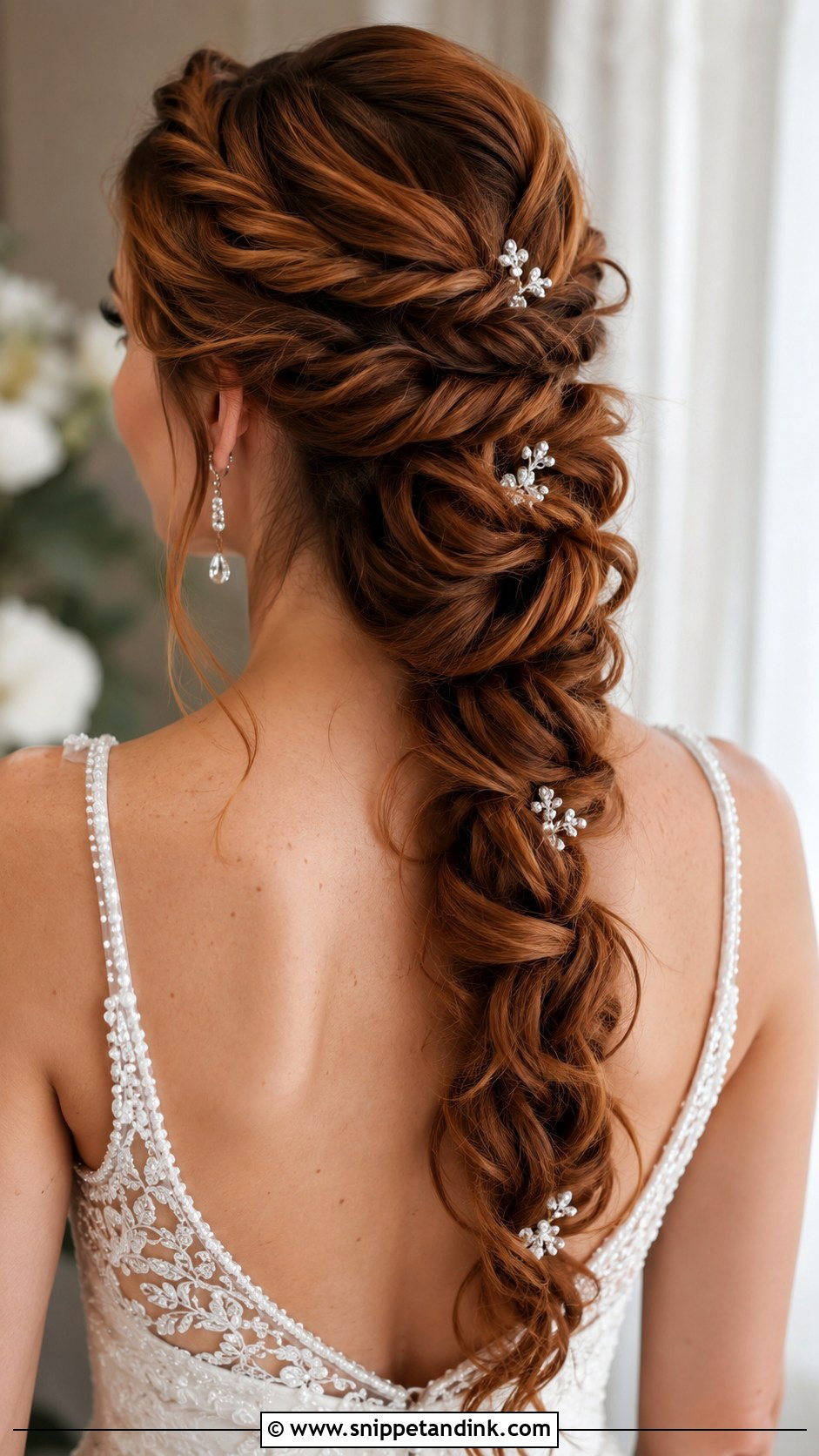 Twisted Braid Wedding Hairstyle - Snippet and Ink - 25 Wedding Hairstyles with Braids