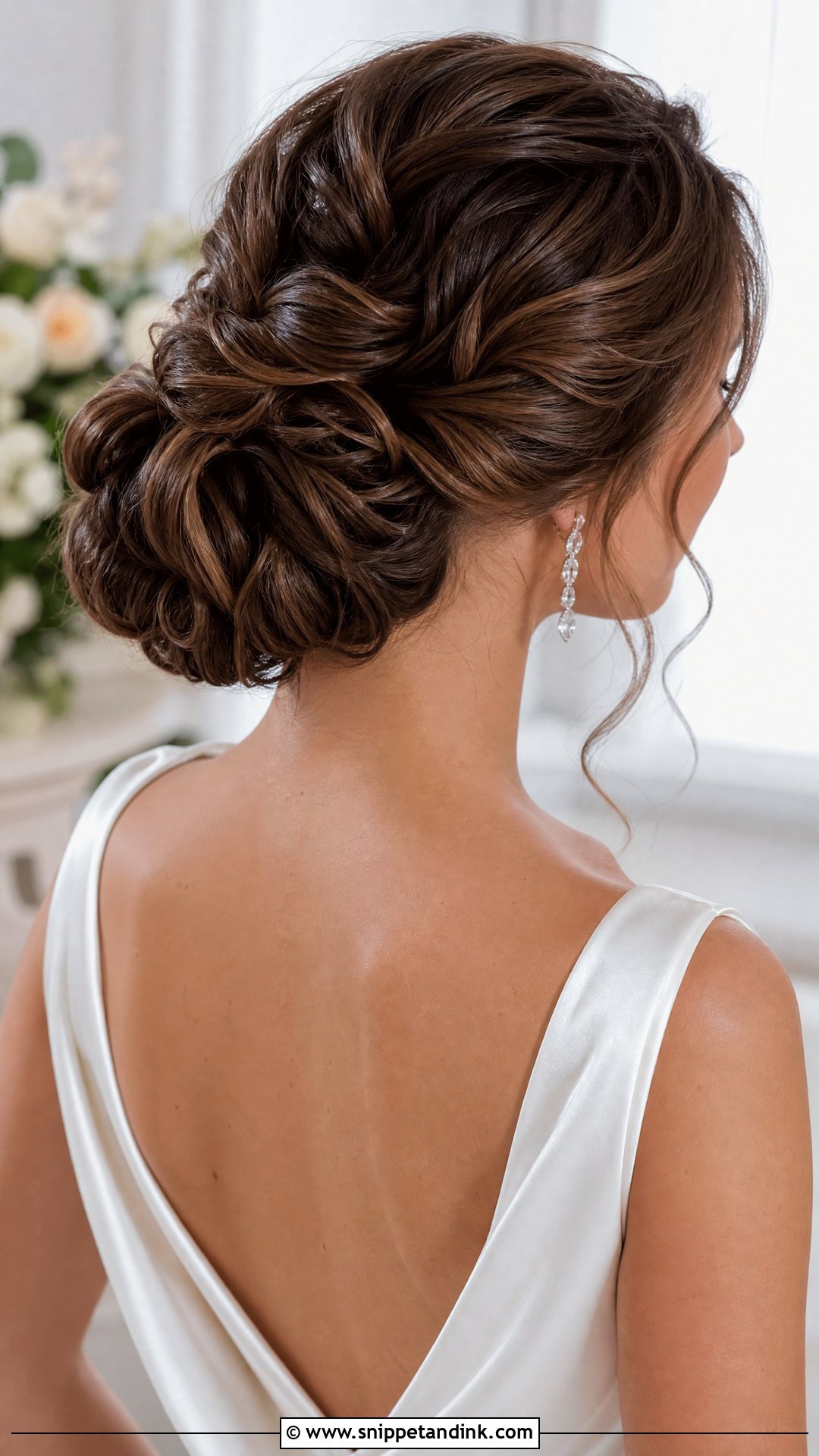 Twisted Bridal Bun - Snippet and Ink - 25 Bridal Bun Hairstyles Brides