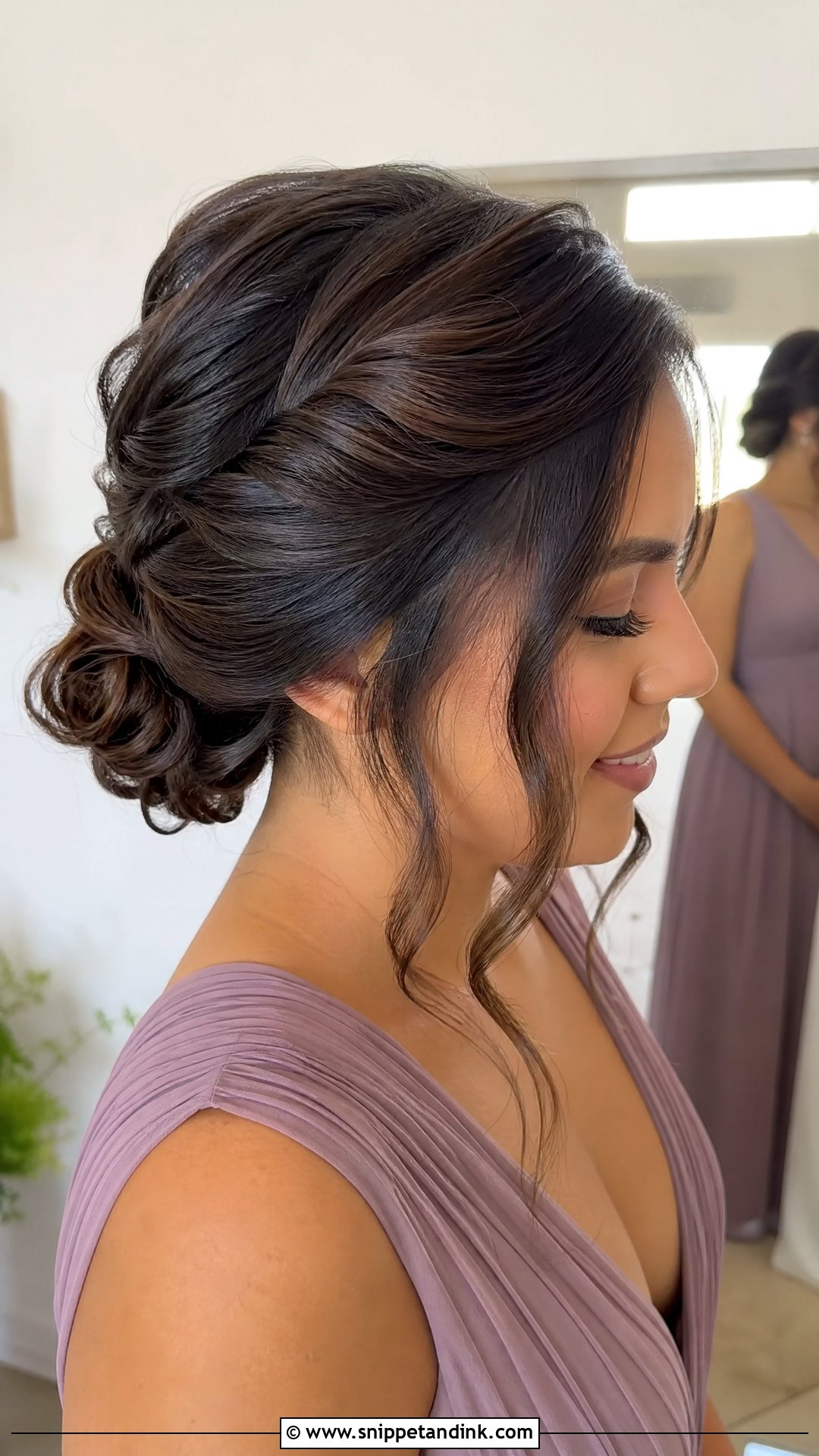 Twisted Bridal Party Updo - Snippet and Ink - 15 Bridal Party Hair Updo Ideas