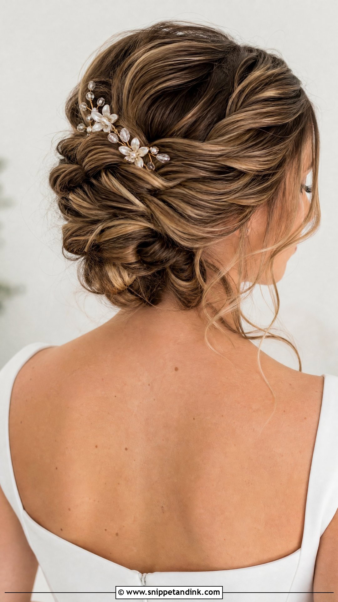 Twisted Bridal Updo - Snippet and Ink - 15 Elegant Bridal Updos for Long Hair