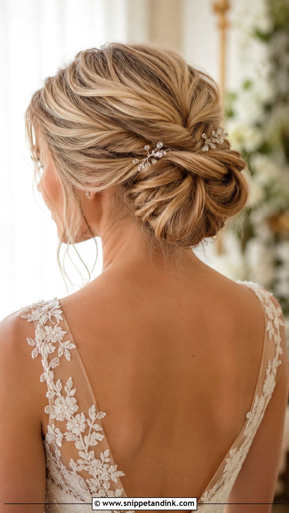 Twisted Bridal Updo - Snippet and Ink - 15 Modern Bridal Updo Ideas