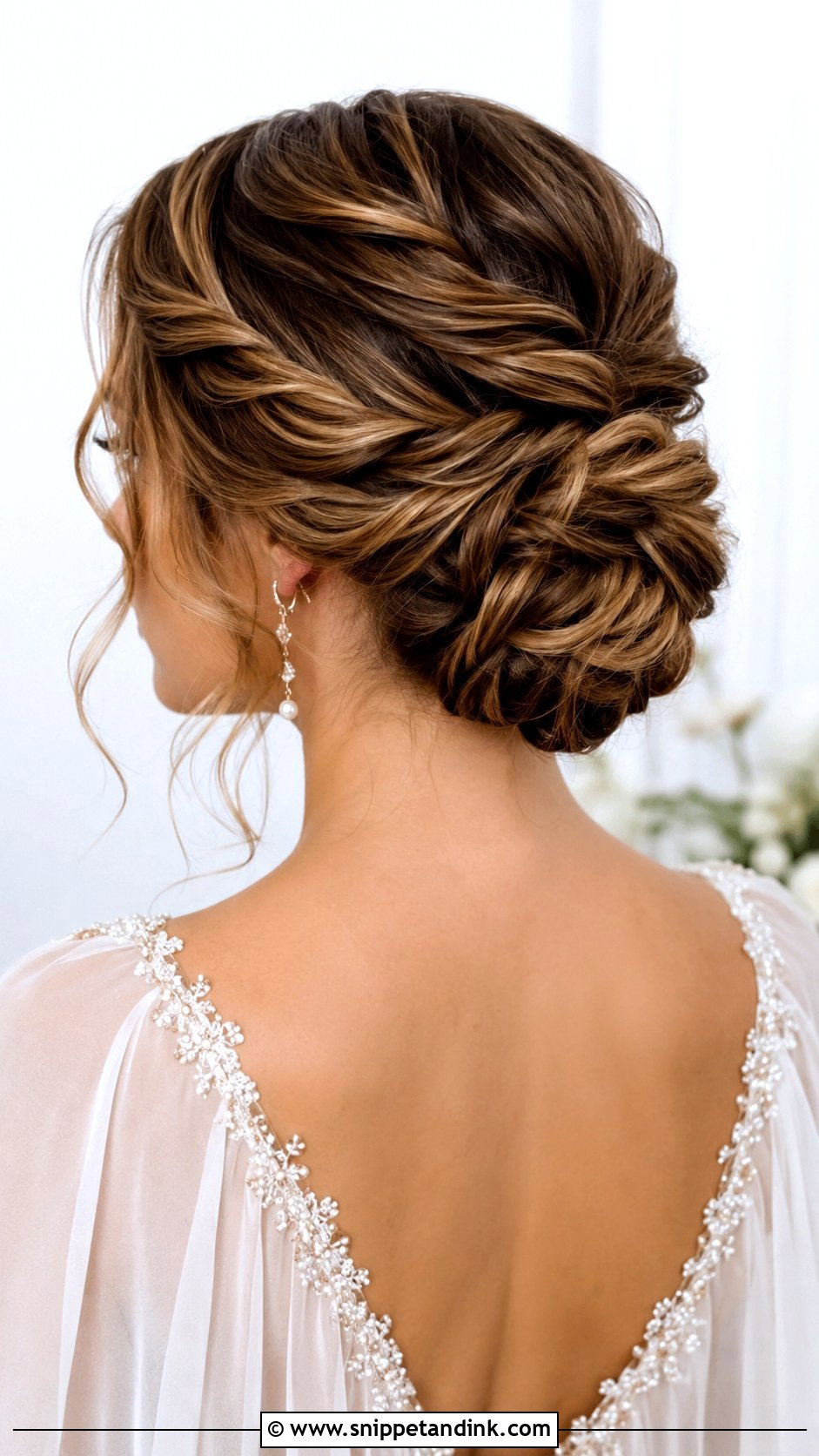 Twisted Bridal Updo - Snippet and Ink - 20 Brides Updo Hairstyles