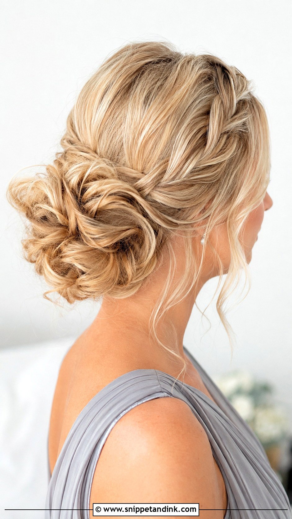 Twisted Bridesmaid Updo - Snippet and Ink - 20 Hairstyle for Bridesmaids Ideas