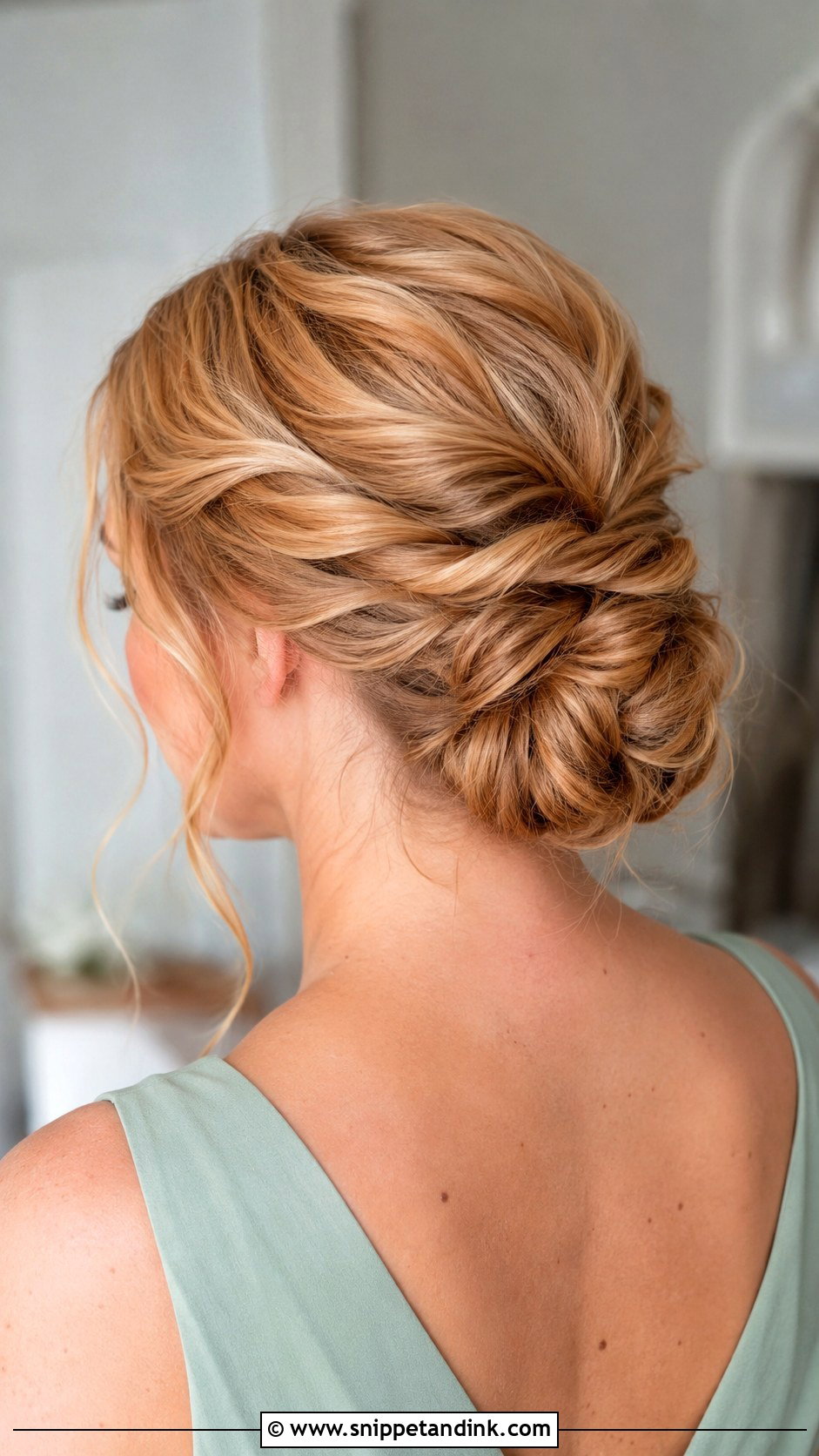 Twisted Bridesmaid Updo - Snippet and Ink - 20 Updos Bridesmaid Hair