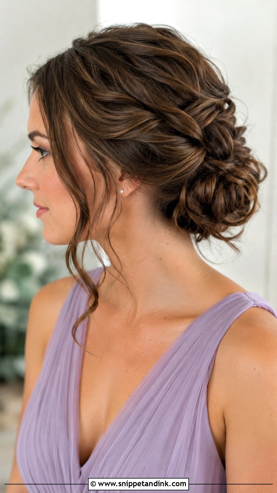 Twisted Bridesmaid Updo - Snippet and Ink - 20 Bridesmaids Hair Updo Ideas