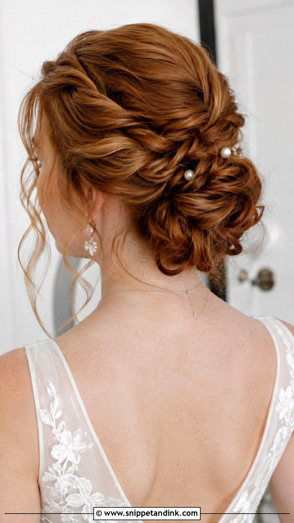 Twisted Bun Updo - Snippet and Ink - 20 Easy Wedding Updos for Medium Hair