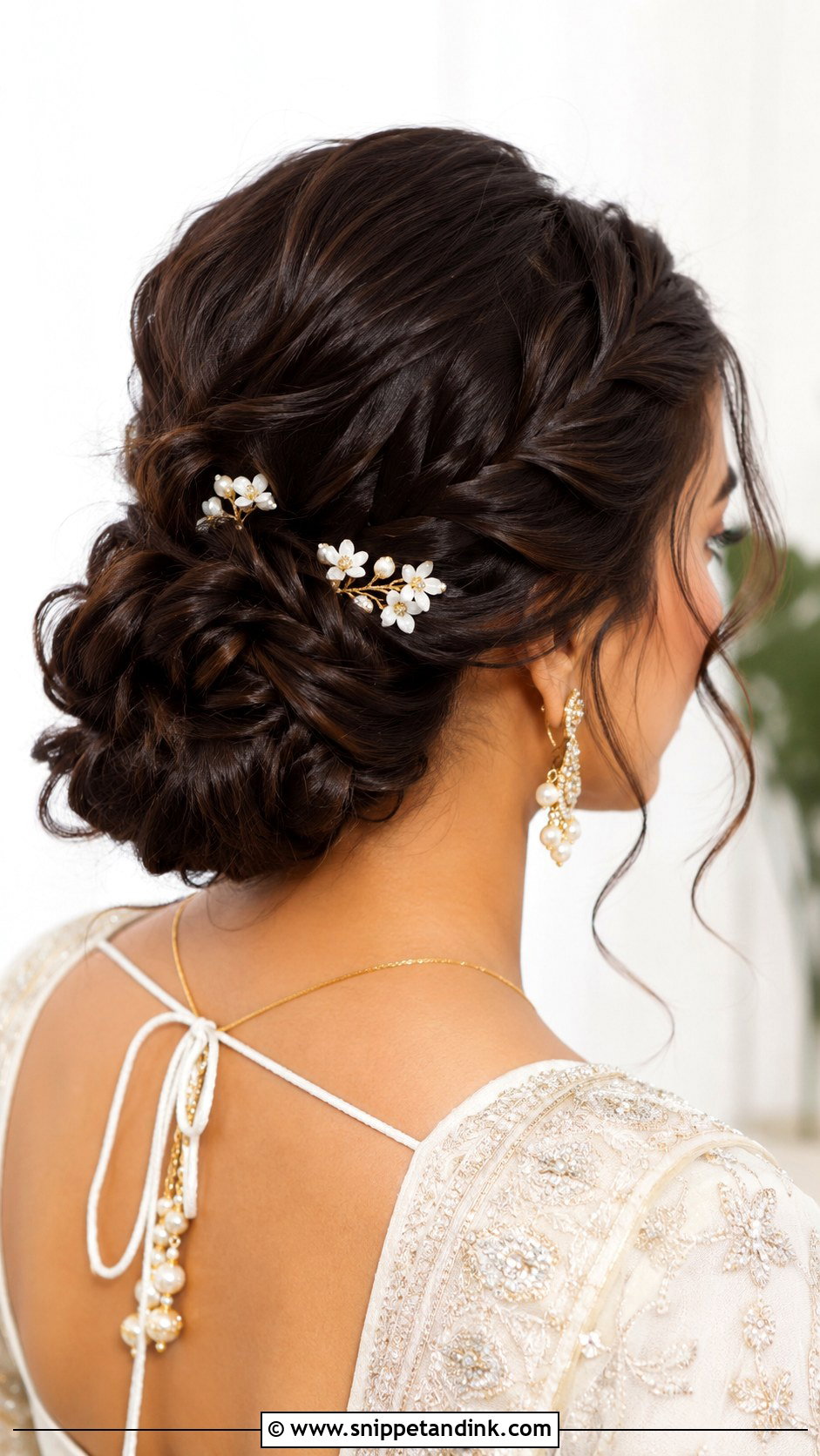 Twisted Bun Wedding Hair - Snippet and Ink - 15 Hair Dos for Wedding Ideas
