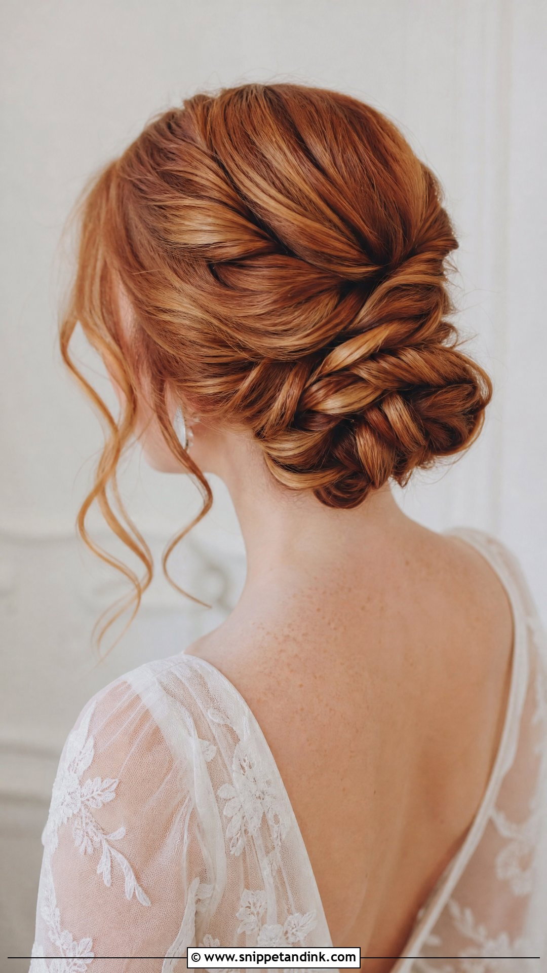 Twisted Bun Wedding Hairstyle - Snippet and Ink - 15 Buns Hairstyles Wedding