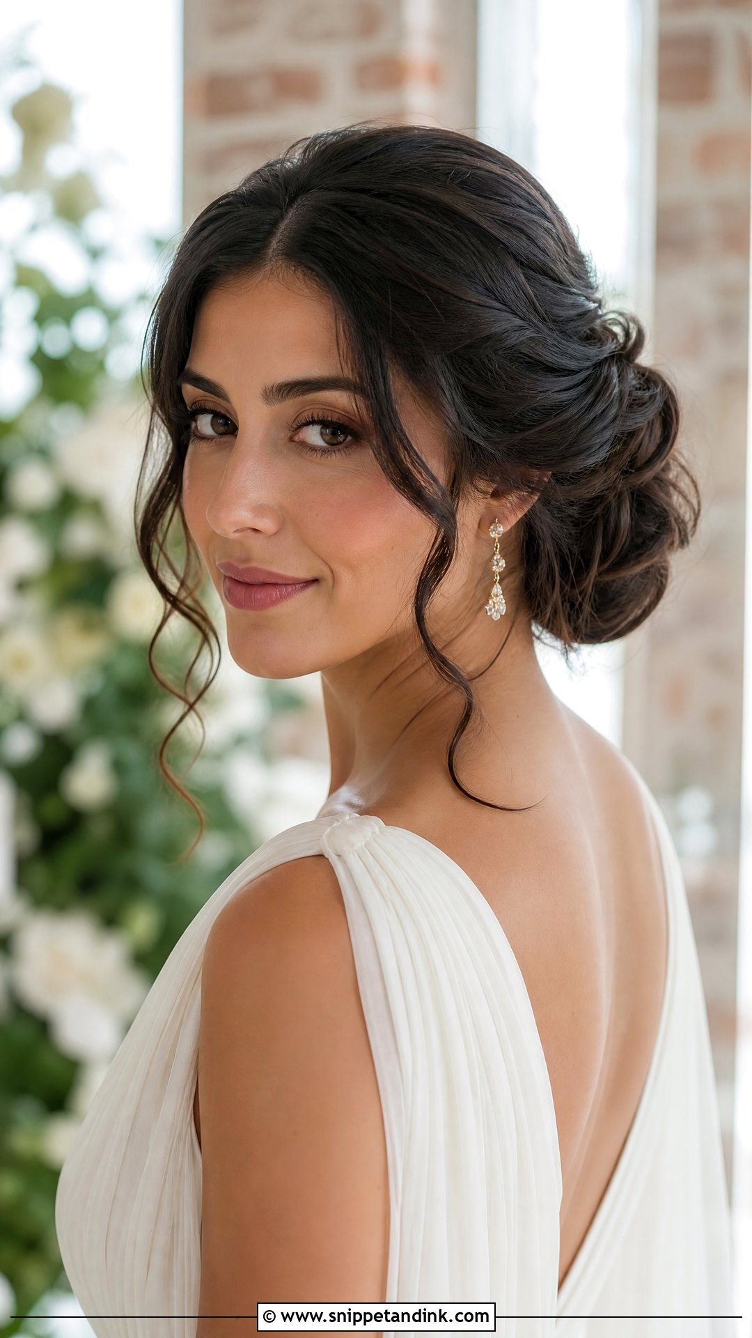 Twisted Bun Wedding Updo - Snippet and Ink - 15 Classy Wedding Hair Updo Ideas