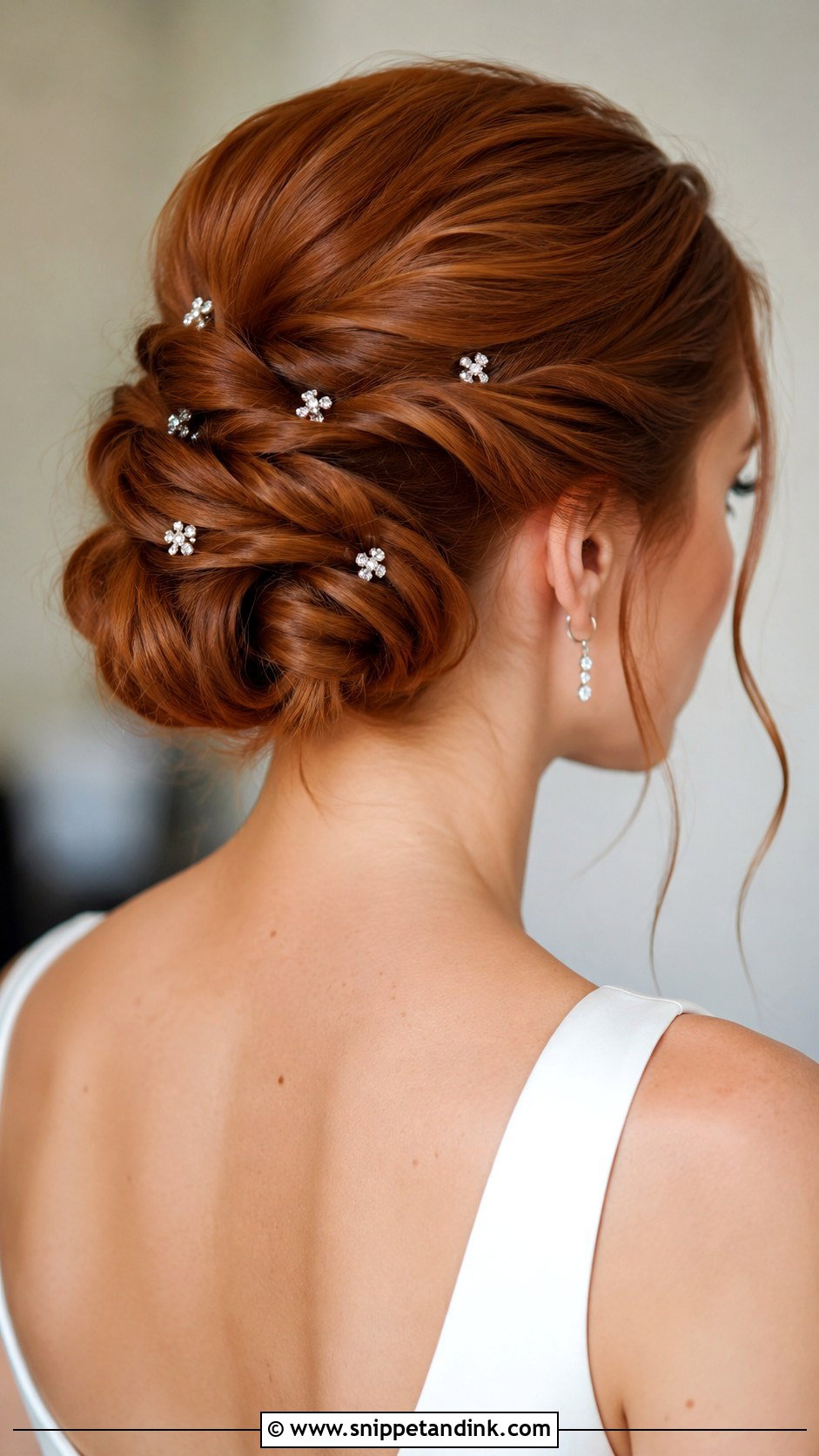 Twisted Bun - Snippet and Ink - 35 Bridal Bun Ideas