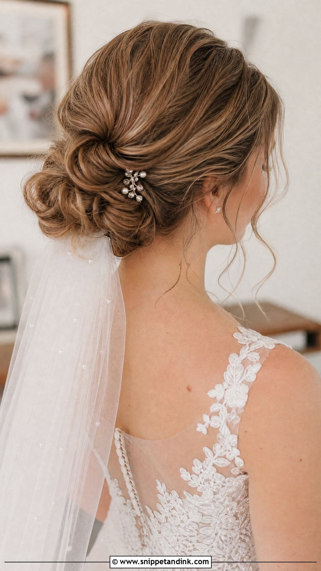 Twisted Chignon - Snippet and Ink - 20 New Bridal Hairstyle Ideas