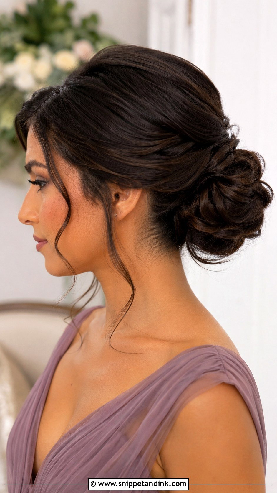 Twisted Chignon Bridesmaid Updo - Snippet and Ink - 20 Updo Hair Styles for Bridesmaids
