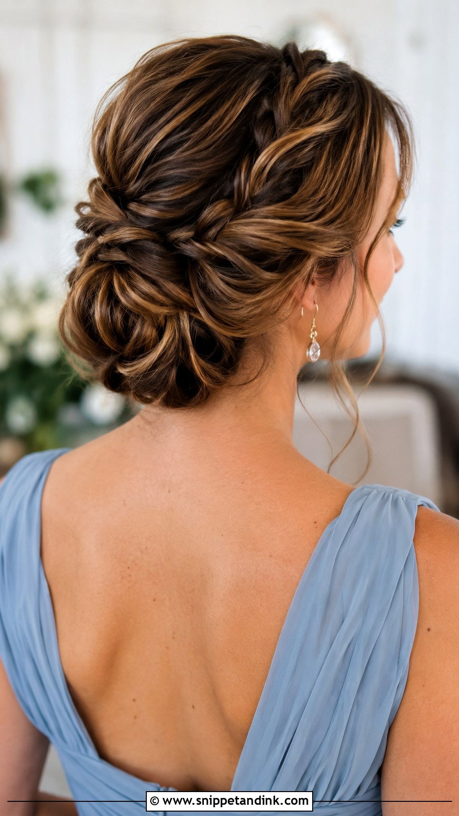 Twisted Chignon Bridesmaid Updo - Snippet and Ink - 20 Updo Hairstyles for Wedding Bridesmaid