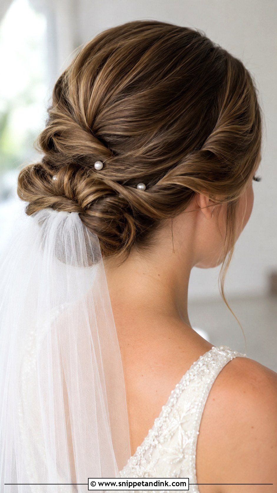 Twisted Chignon Updo - Snippet and Ink - 20 Up Do Hairstyles for Weddings