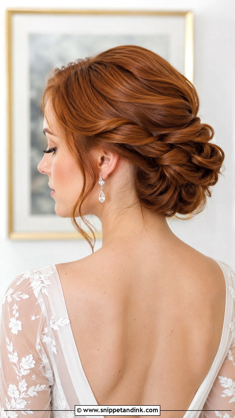 Twisted Chignon Wedding Hair - Snippet and Ink - 20 Chignon Hair Wedding Ideas
