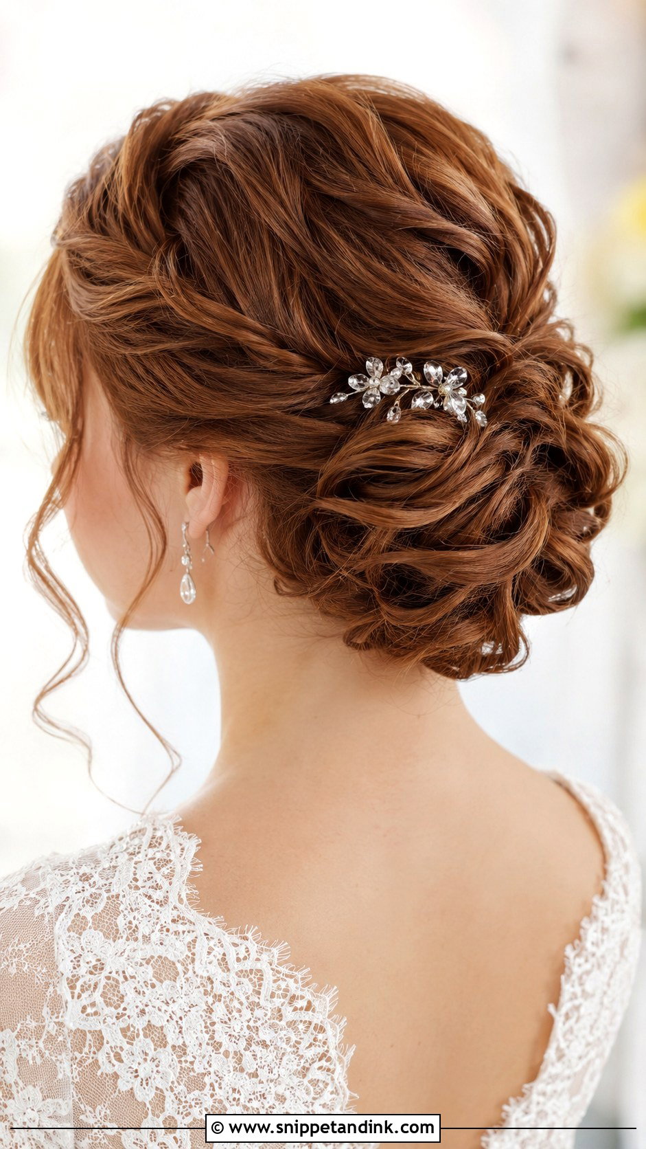 Twisted Chignon Wedding Hairstyle - Snippet and Ink - 30 Updo Hairstyles for Wedding