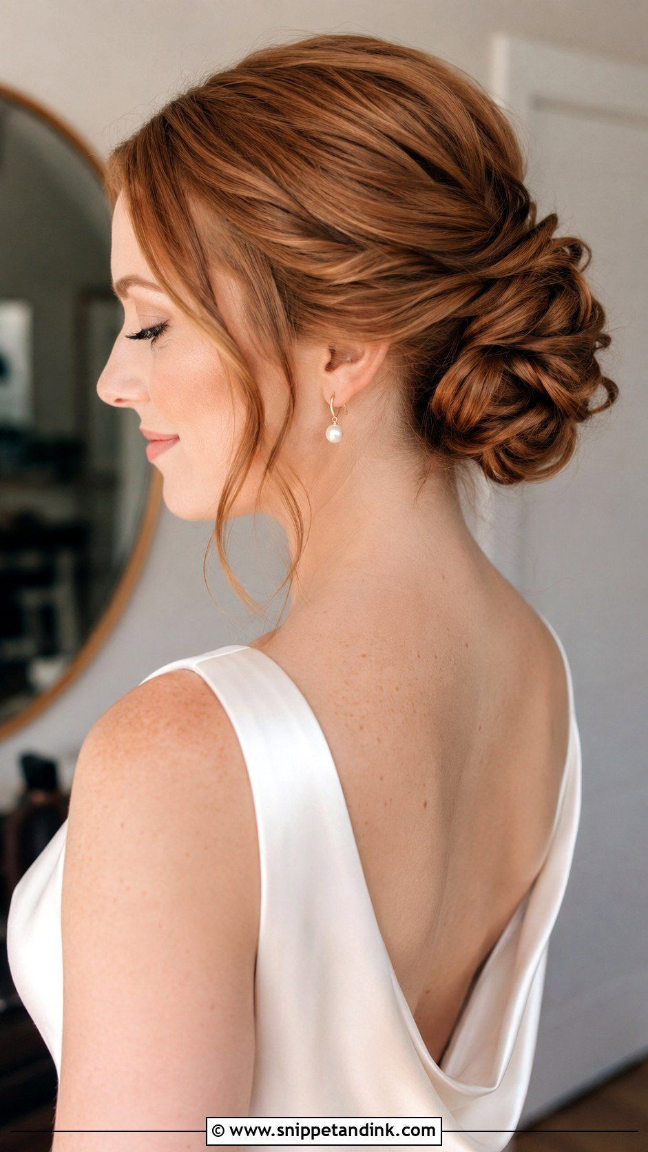 Twisted Chignon Wedding Updo - Snippet and Ink - 20 Hair for a Wedding Ideas