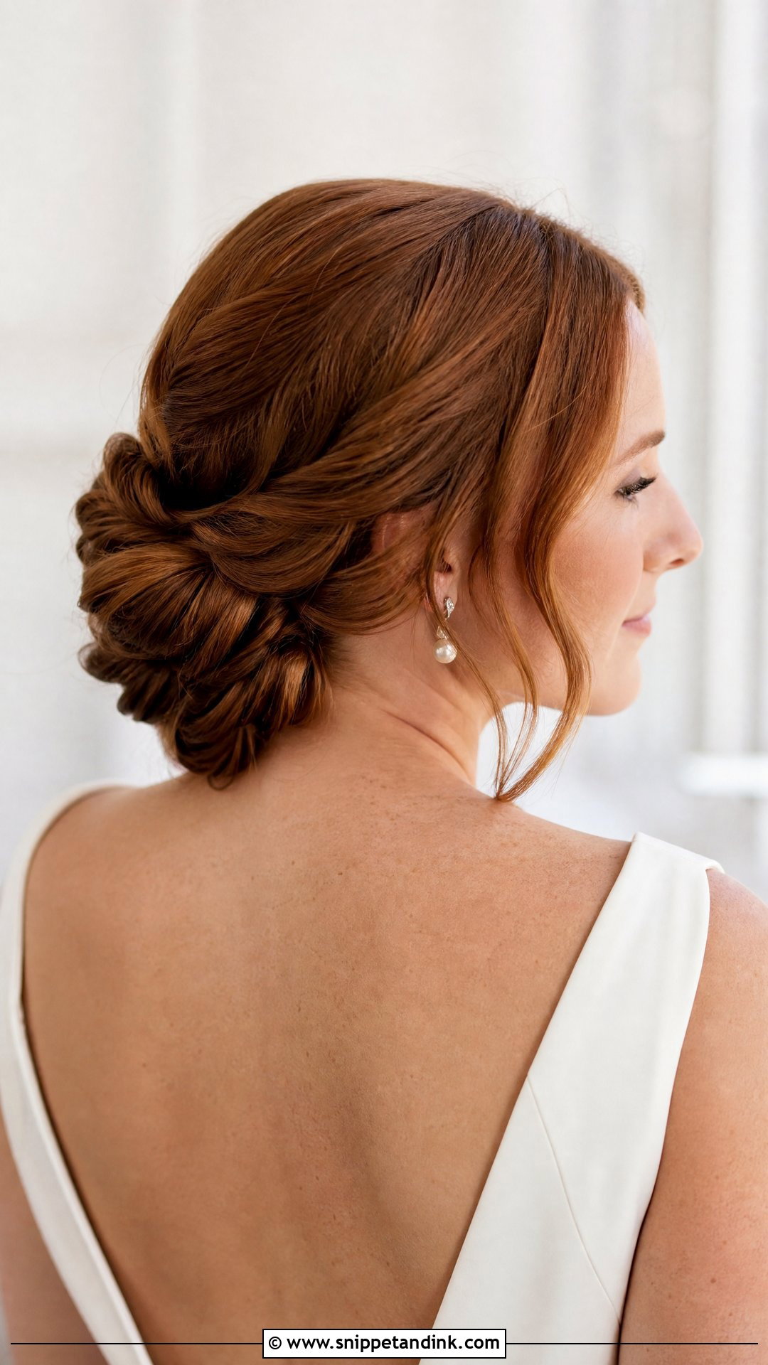 Twisted Chignon for Brides - Snippet and Ink - 20 Updo Wedding Hairstyles for Bride