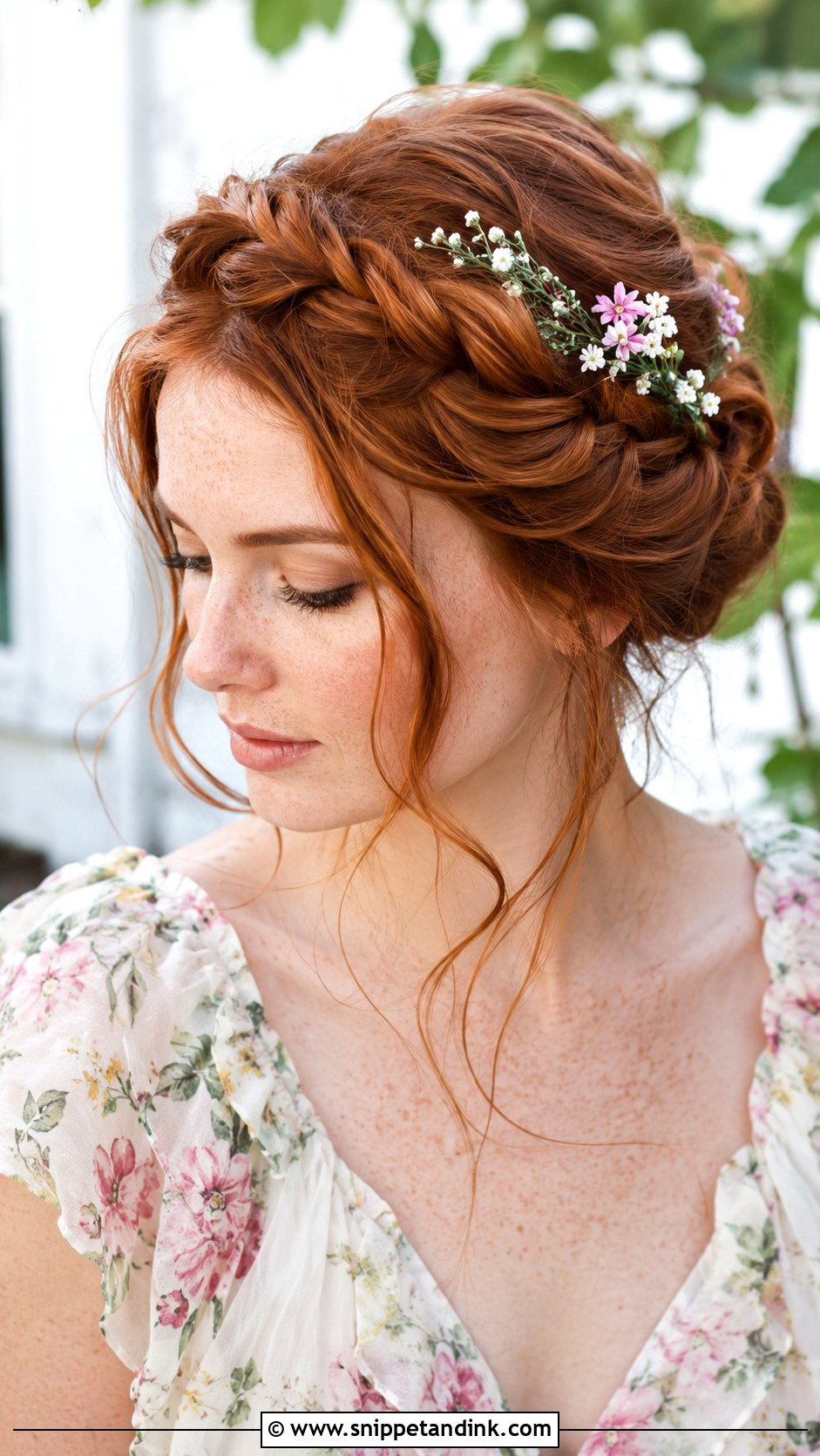 Twisted Crown Updo - Snippet and Ink - 25 Hair Styles for Wedding Party