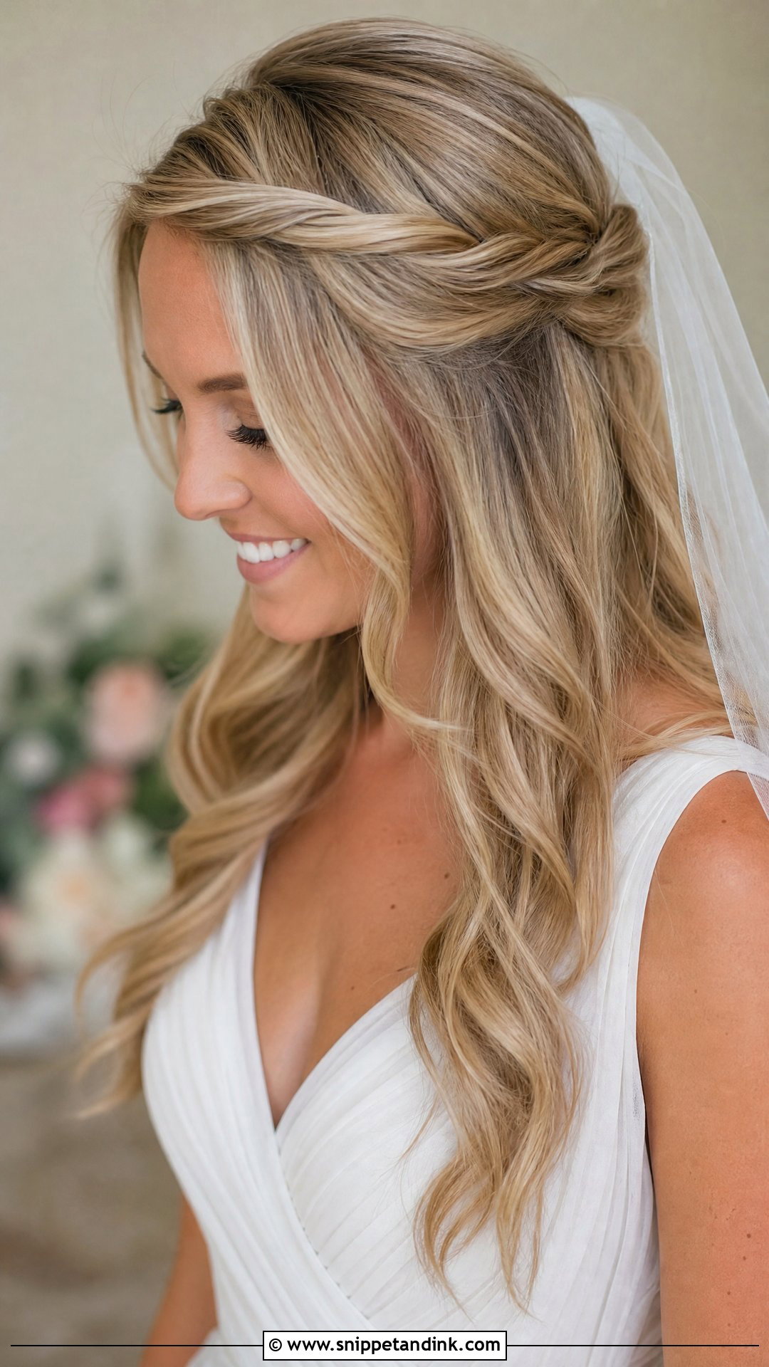 Twisted Front Sections for Wedding - Snippet and Ink - 20 Front Hairstyles for Wedding